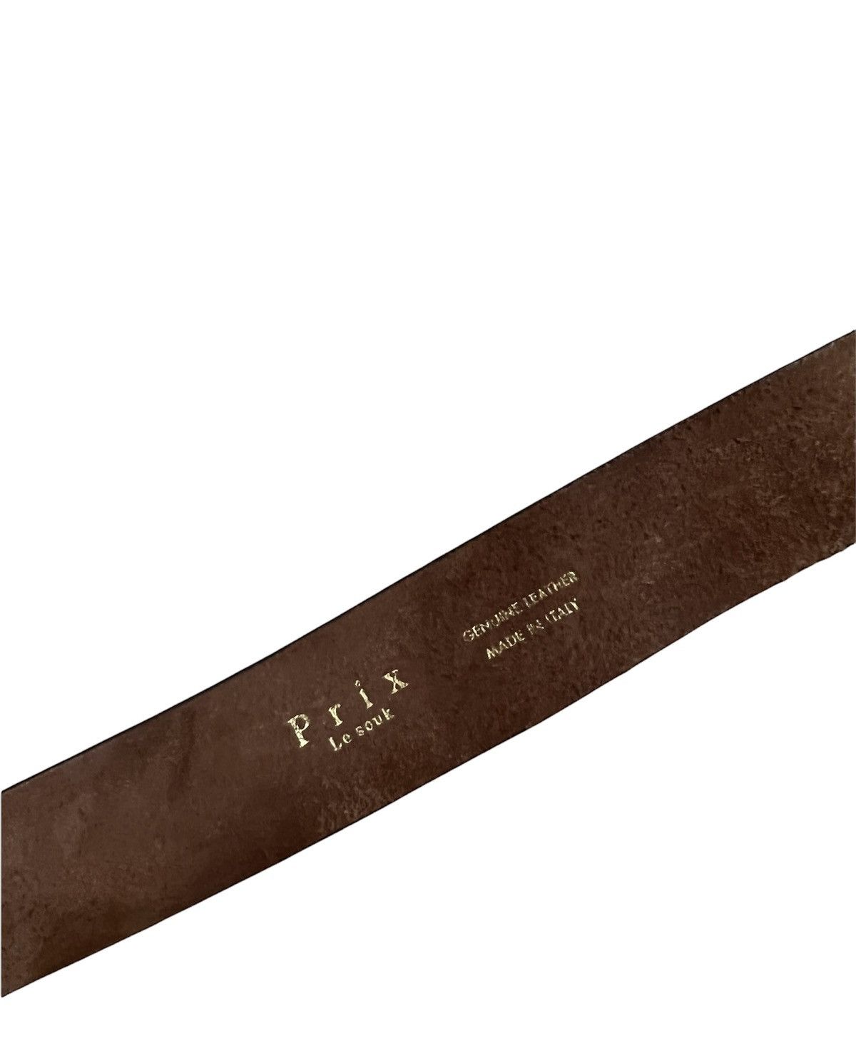 Japanese Brand × Leather × Other Japanese brand Leather Buckle Belt Size ONE SIZE - 4 Thumbnail