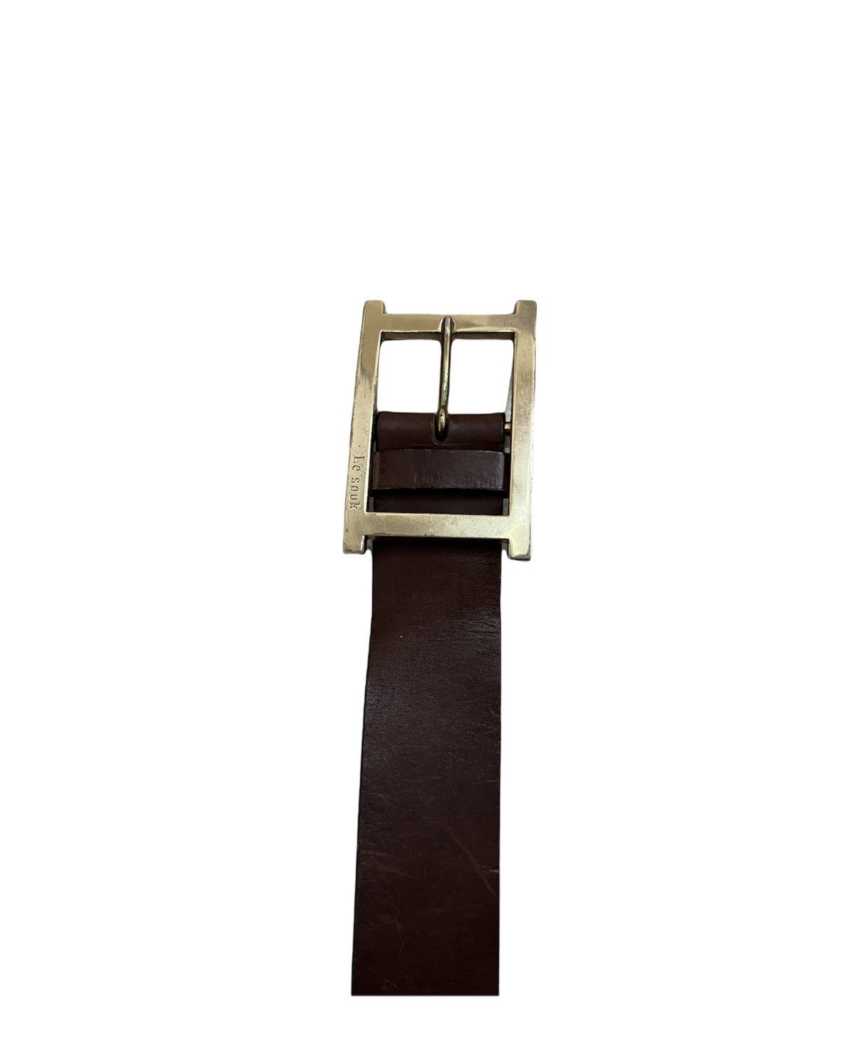 Japanese Brand × Leather × Other Japanese brand Leather Buckle Belt Size ONE SIZE - 2 Thumbnail