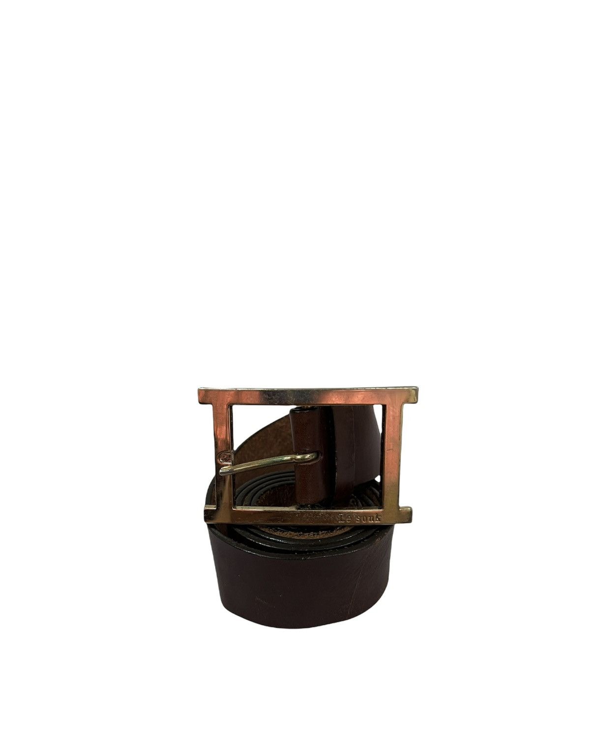 Japanese Brand × Leather × Other Japanese brand Leather Buckle Belt Size ONE SIZE - 1 Thumbnail