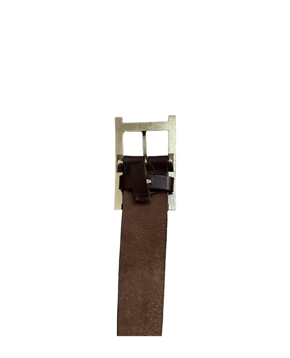 Japanese Brand × Leather × Other Japanese brand Leather Buckle Belt Size ONE SIZE - 3 Thumbnail