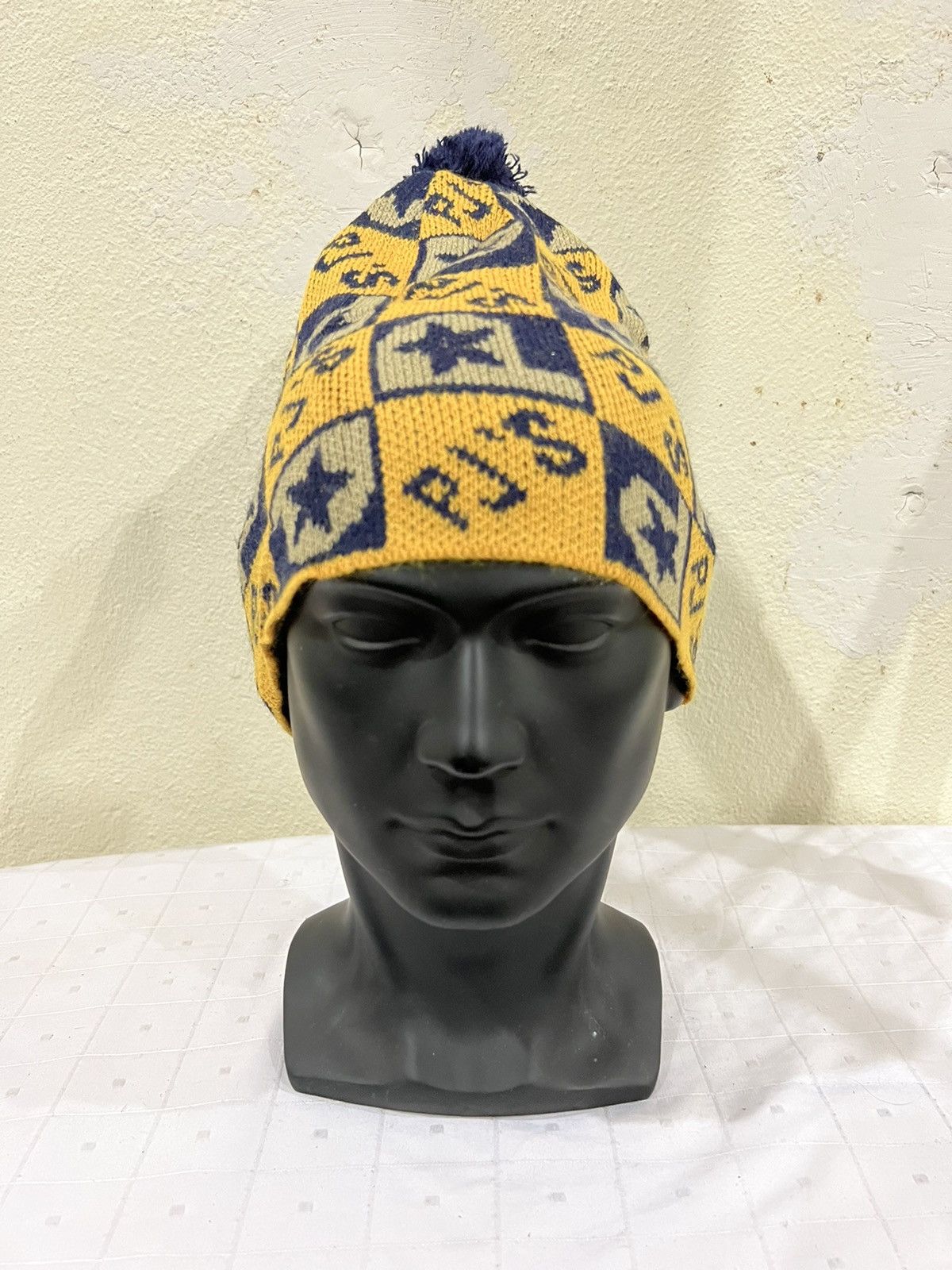 Japanese Brand Japanese Brand Surf Style Fullprint Beanie Hat Size ONE SIZE - 2 Thumbnail