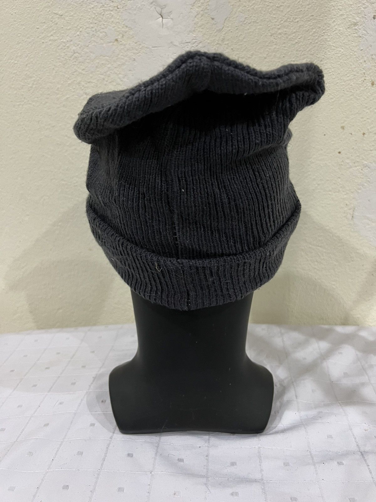 Vintage Japanese Brand Spellout Beanie Hat Size ONE SIZE - 4 Thumbnail