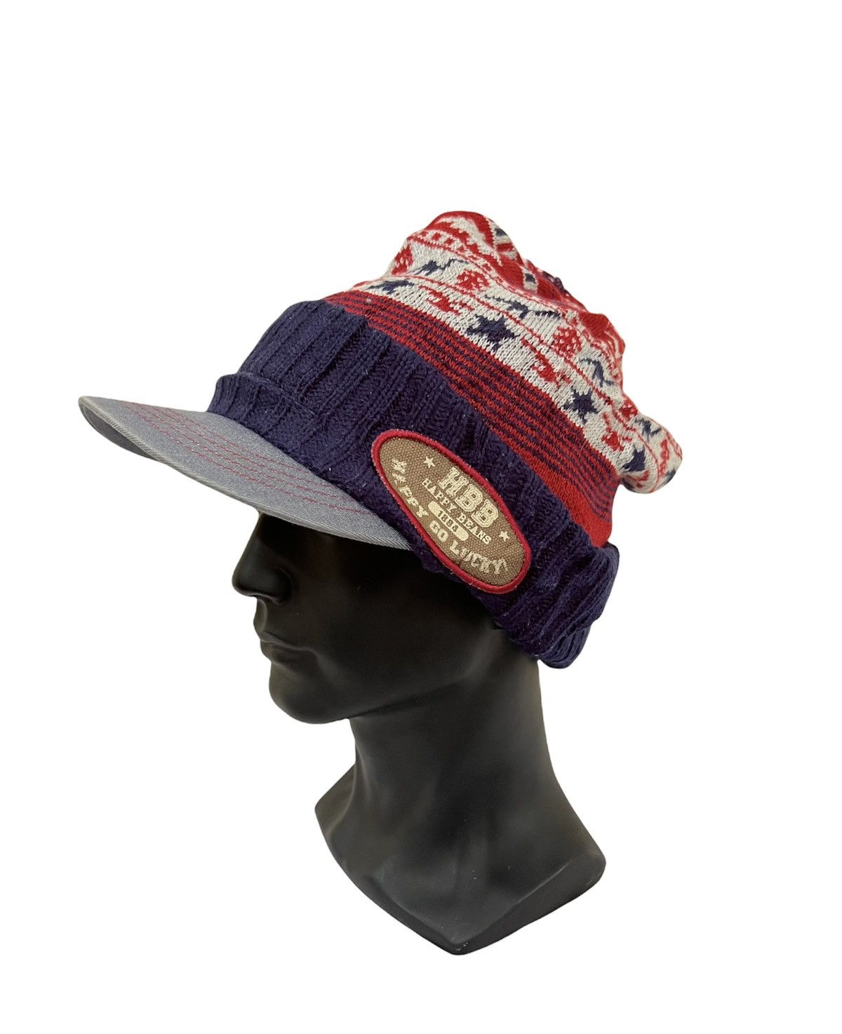 Japanese Brand Japanese brand Knit Beanie Cap Size ONE SIZE - 1 Thumbnail