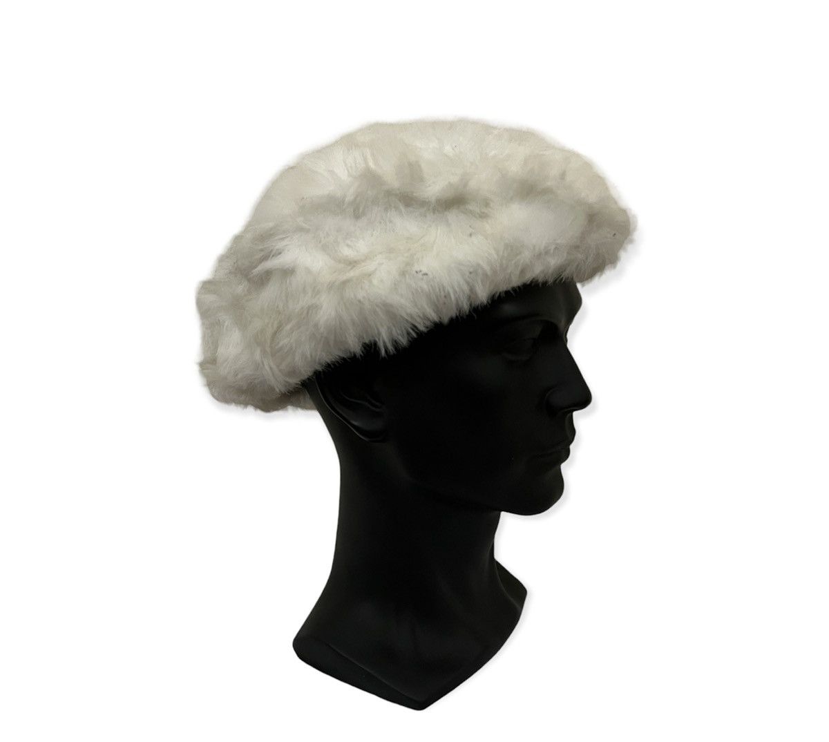 Japanese Brand Japanese brand Fur Beanie Hat Size ONE SIZE - 3 Thumbnail