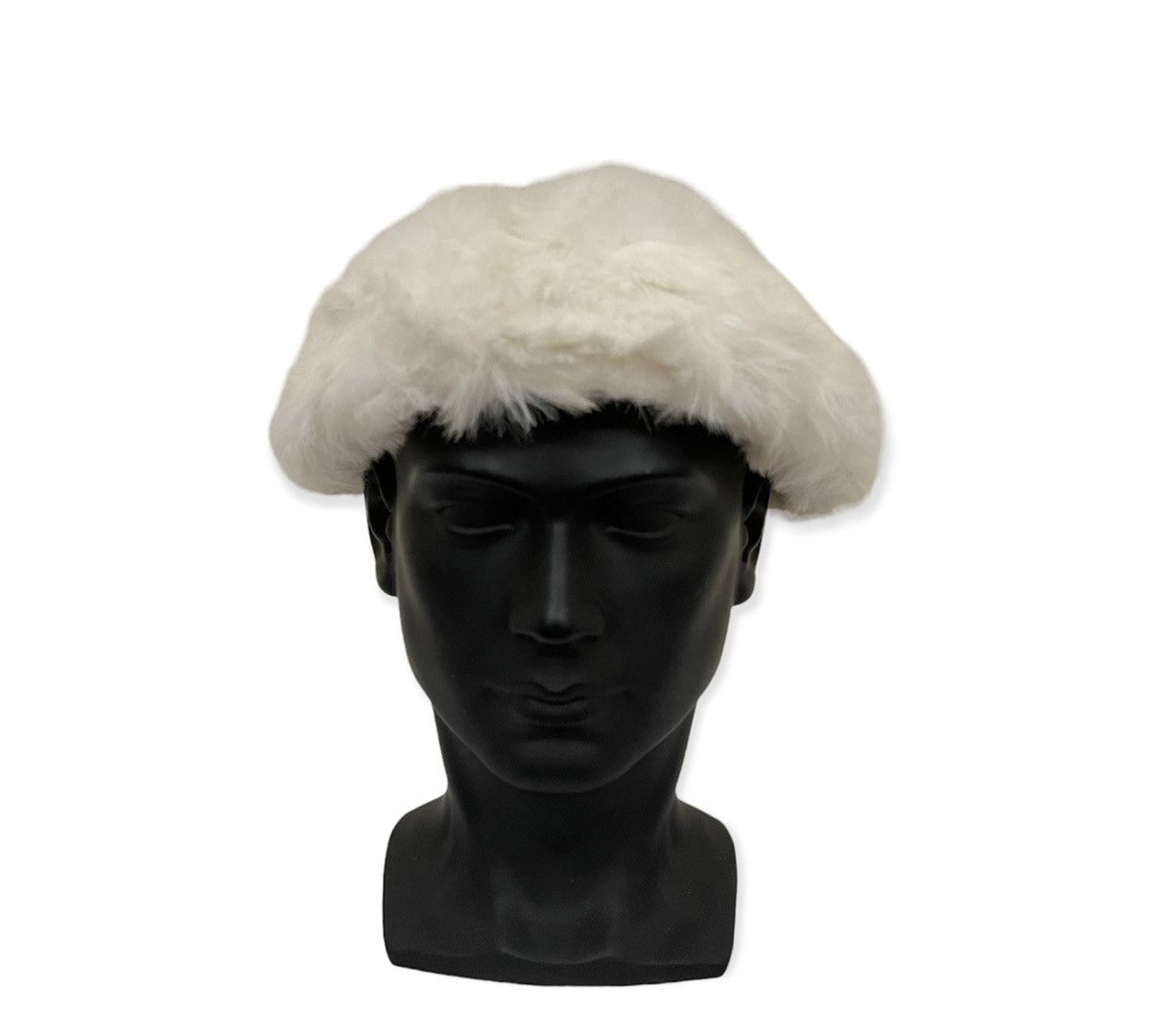 Japanese Brand Japanese brand Fur Beanie Hat Size ONE SIZE - 2 Thumbnail