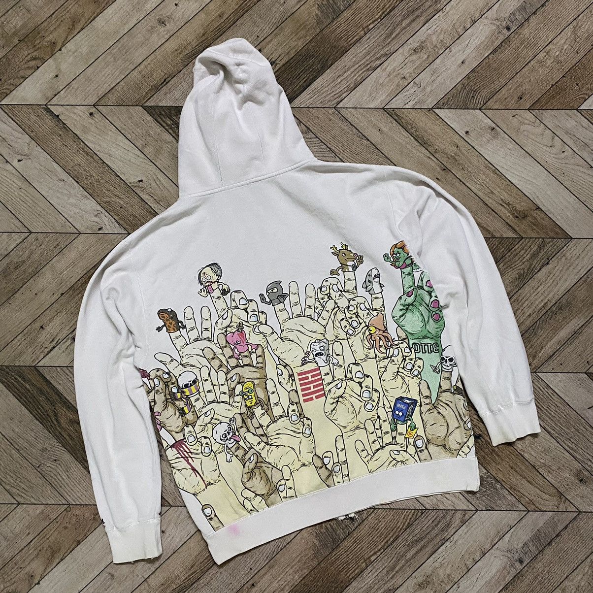 Volcom volcom featured artist todd bratrud overprint hoodie Size US L / EU 52-54 / 3 - 2 Thumbnail