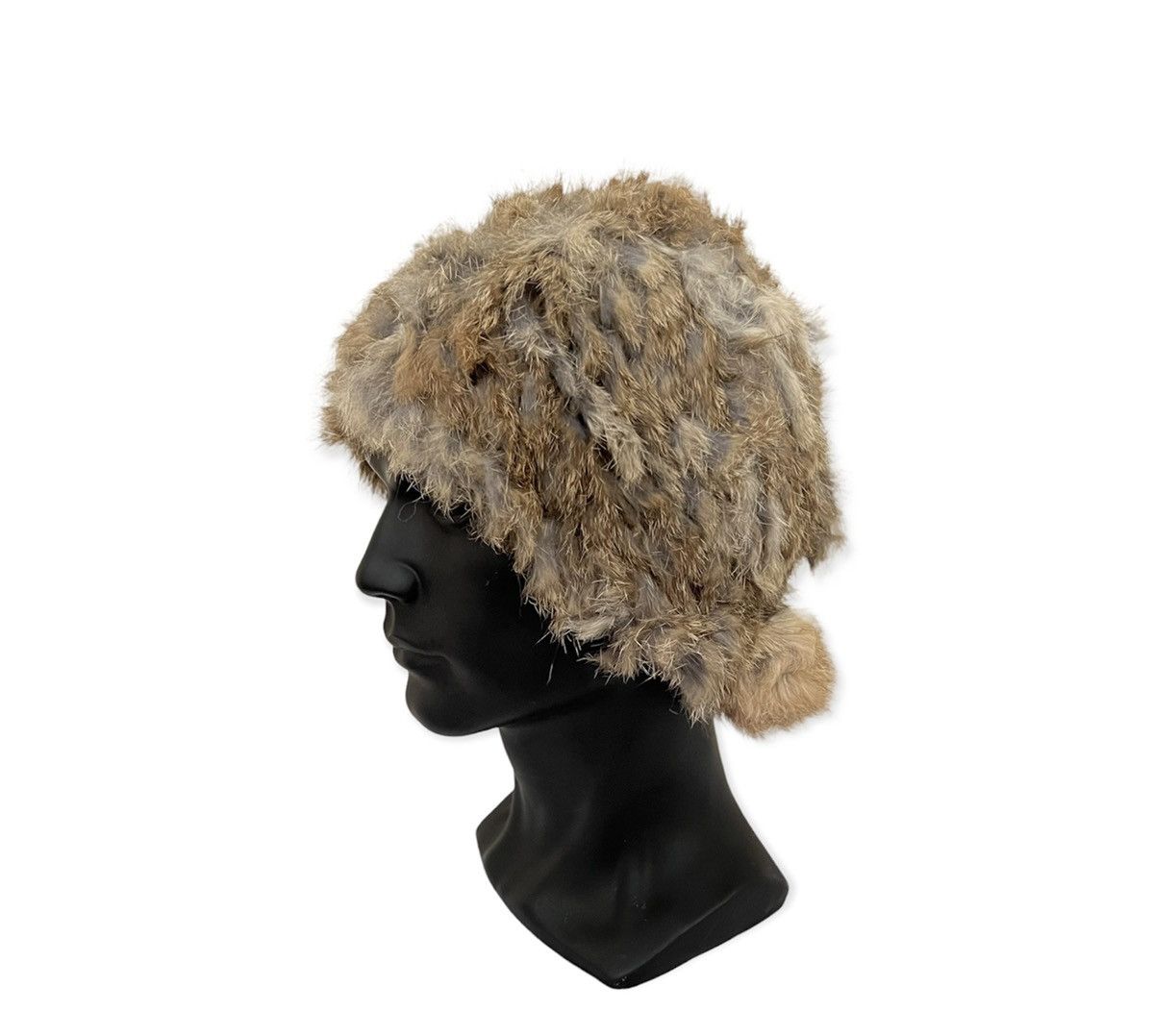 Vintage Vintage Fur Beanie Hat Size ONE SIZE - 2 Thumbnail