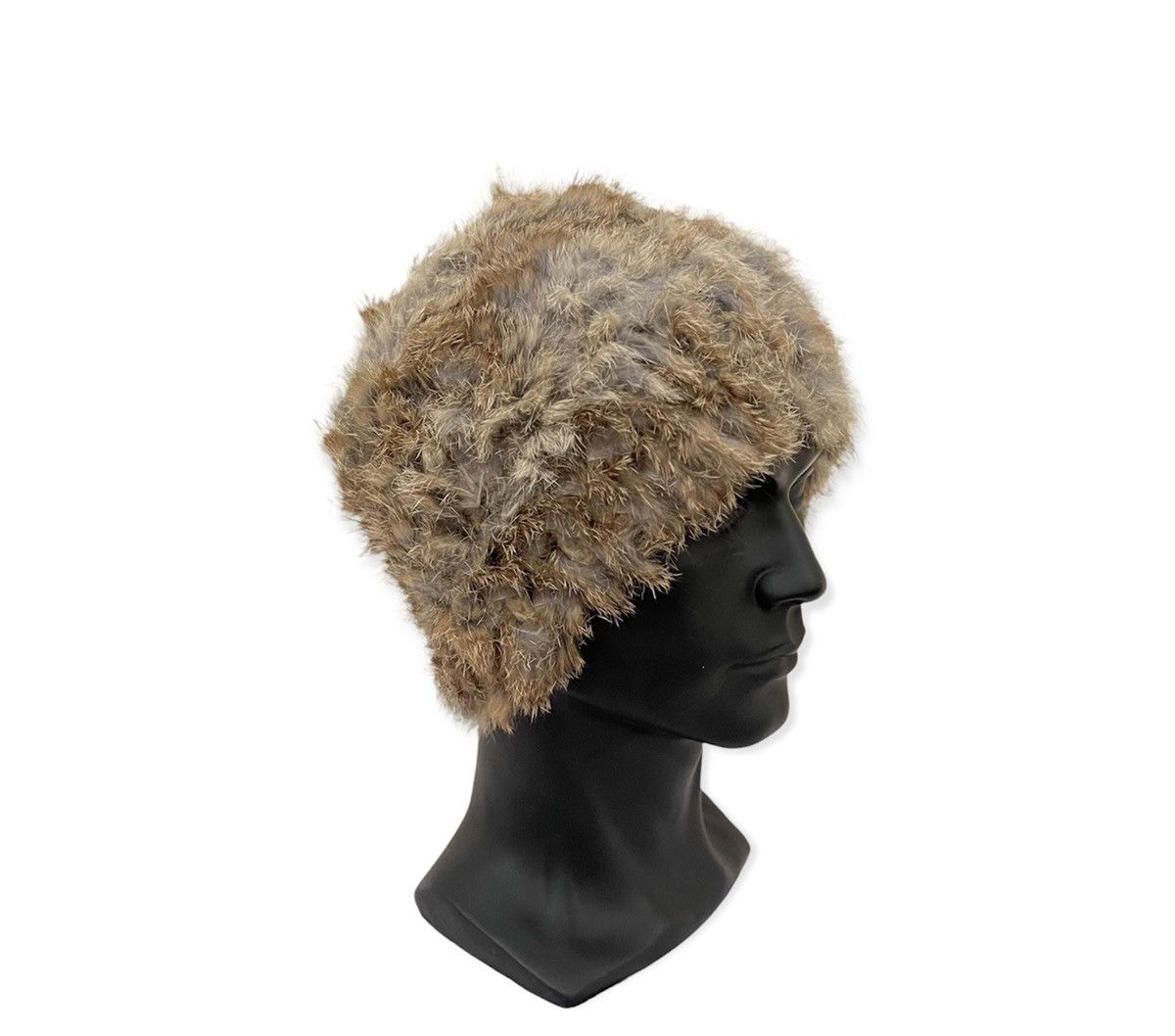 Vintage Vintage Fur Beanie Hat Size ONE SIZE - 3 Thumbnail