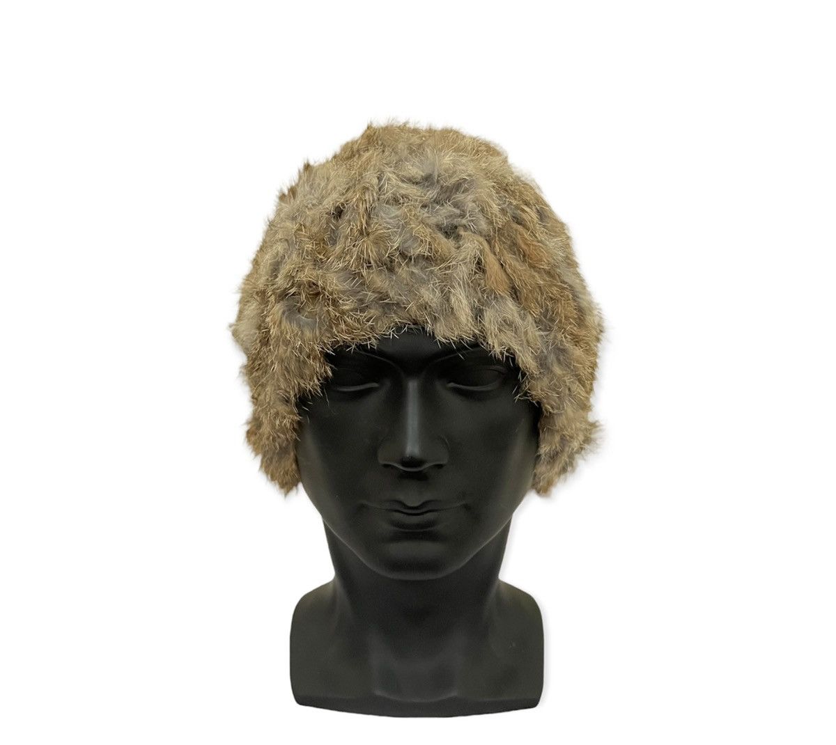Vintage Vintage Fur Beanie Hat Size ONE SIZE - 1 Thumbnail