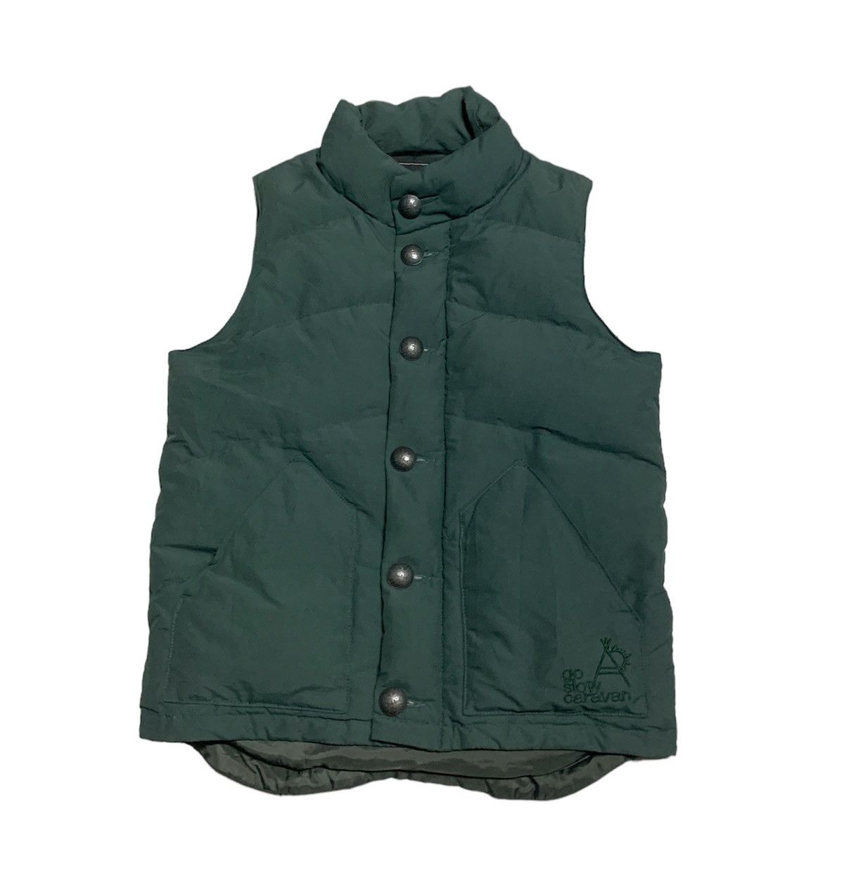 Japanese Brand × go slow caravan Go Slow Caravan outdoor puffer down vest Size US S / EU 44-46 / 1 - 1 Thumbnail