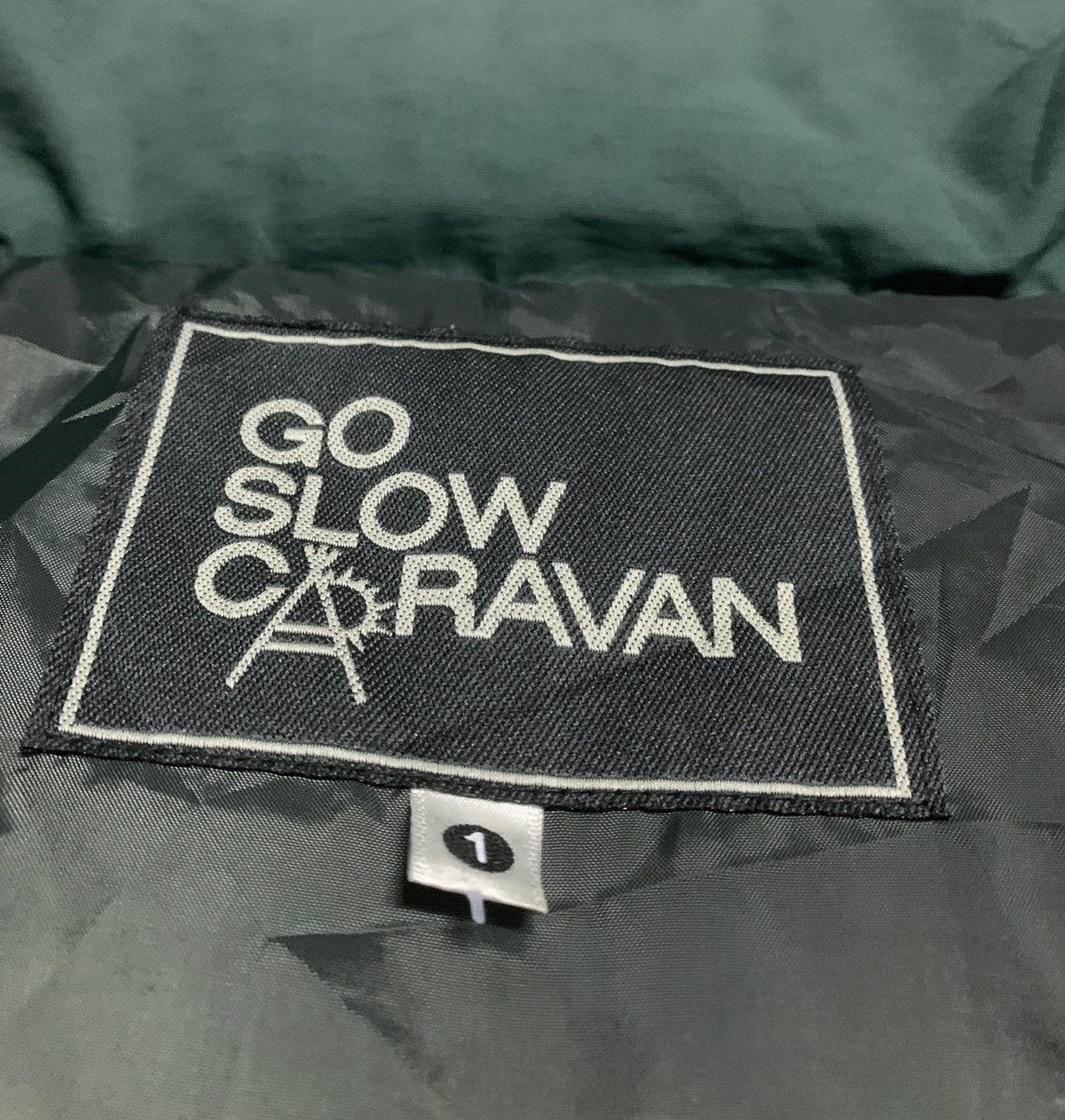 Japanese Brand × go slow caravan Go Slow Caravan outdoor puffer down vest Size US S / EU 44-46 / 1 - 6 Thumbnail