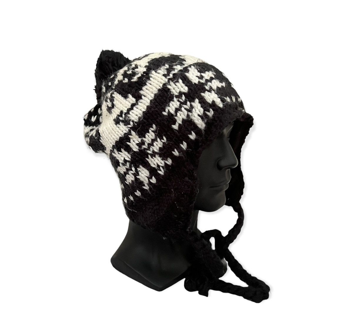 Japanese Brand Japanese brand Sorridere Knit Earflap Beanie Hat Size ONE SIZE - 1 Thumbnail