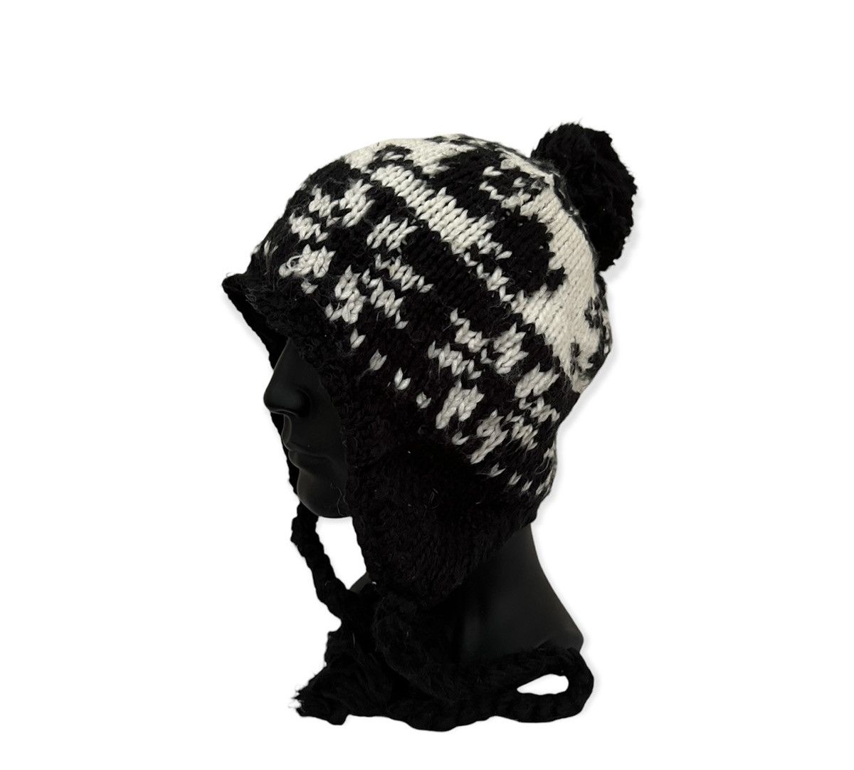 Japanese Brand Japanese brand Sorridere Knit Earflap Beanie Hat Size ONE SIZE - 3 Thumbnail