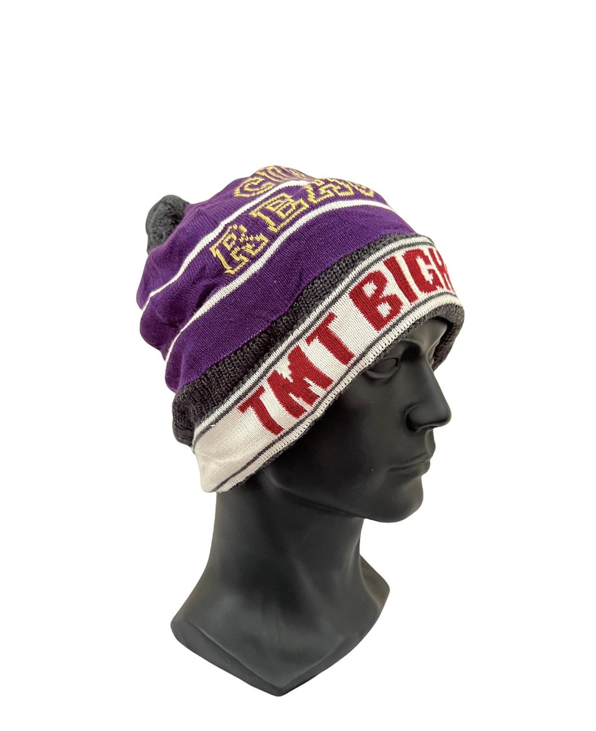 Japanese Brand × TMT Japanese brand TMT Big Holidays Spell Out Beanie Hat Size ONE SIZE - 3 Thumbnail