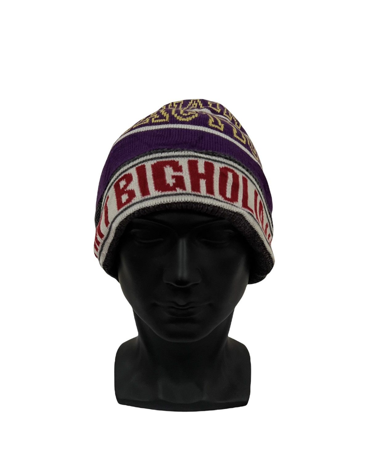 Japanese Brand × TMT Japanese brand TMT Big Holidays Spell Out Beanie Hat Size ONE SIZE - 2 Thumbnail