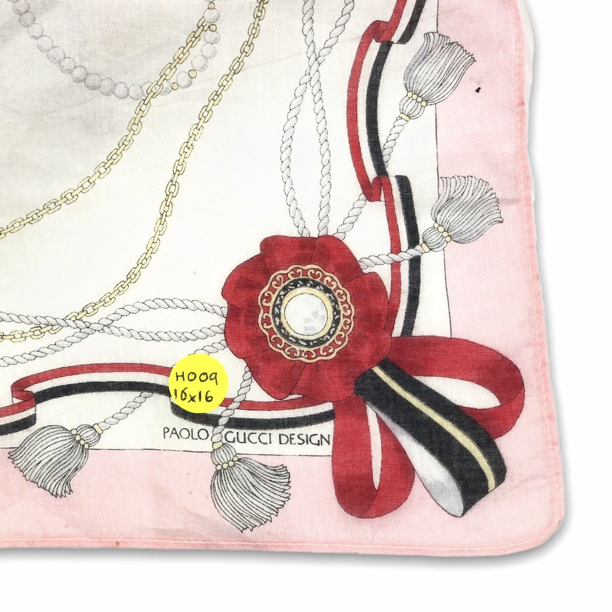 Paolo Gucci Paolo Gucci Handkerchief Pocketsquare Bandana Size ONE SIZE - 8 Thumbnail