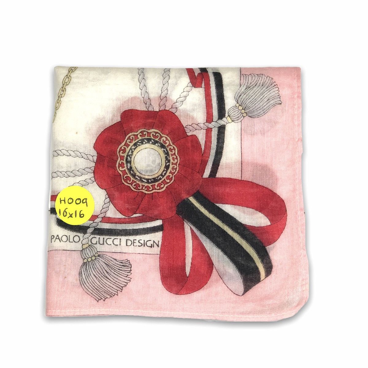 Paolo Gucci Paolo Gucci Handkerchief Pocketsquare Bandana Size ONE SIZE - 9 Thumbnail