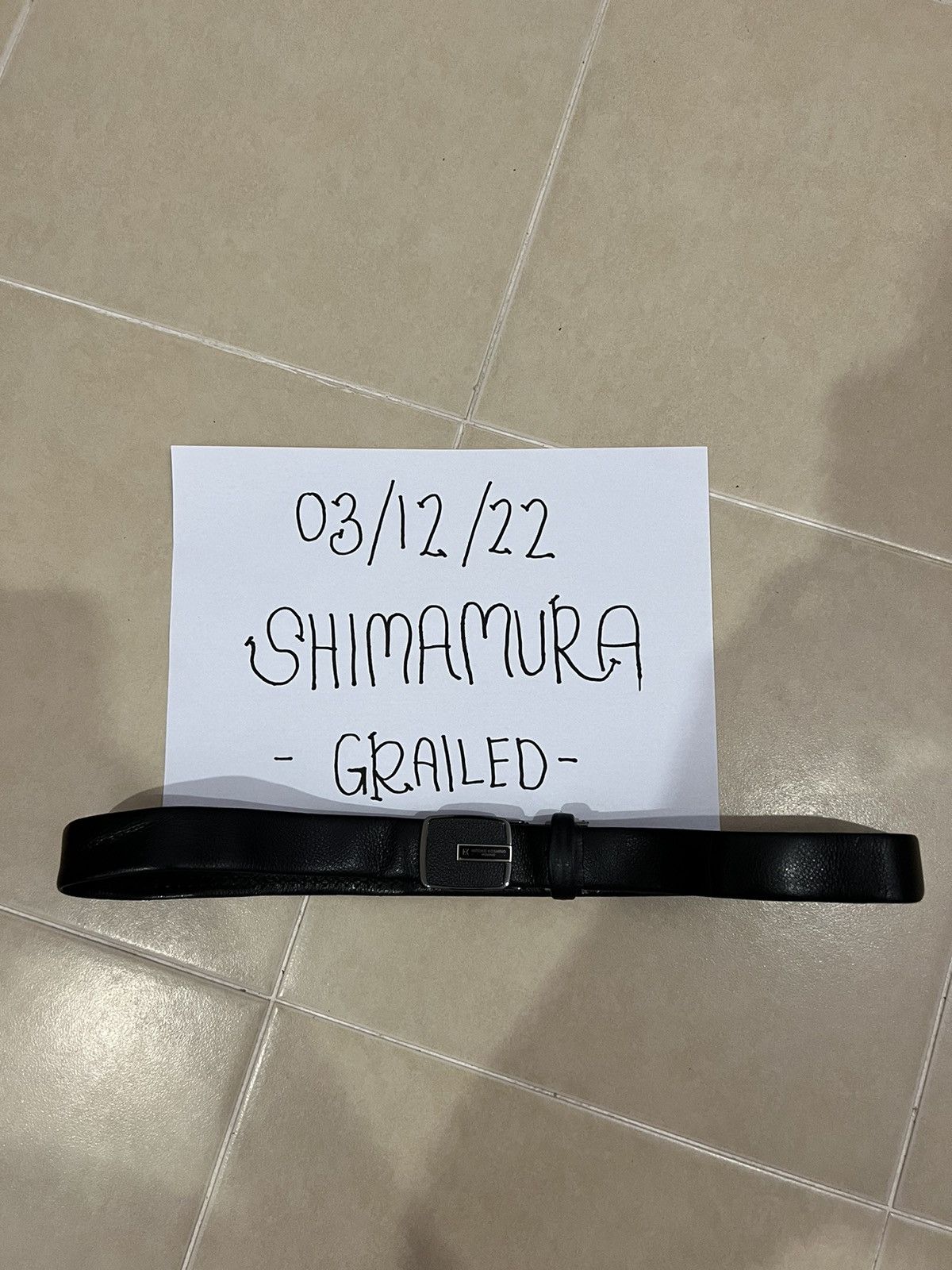Hiroko Koshino Homme Hiroko Koshino Homme Buckle Belt Size ONE SIZE - 5 Thumbnail