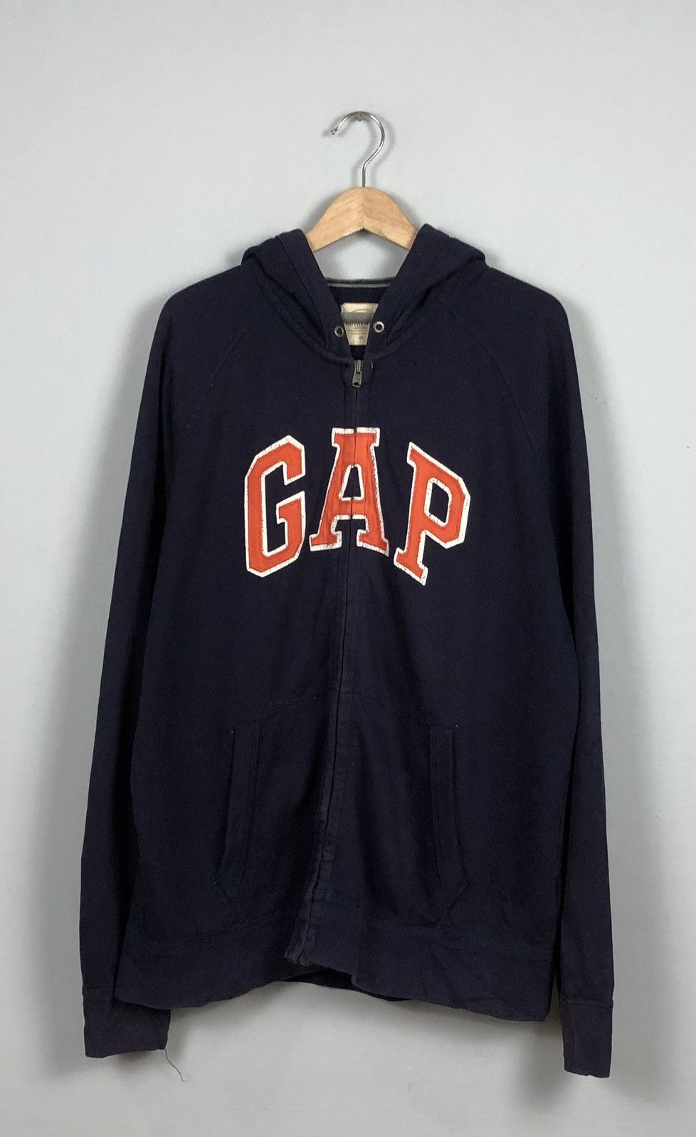 Gap × Vintage GAP Sweater Vintage Hoodies Size US XL / EU 56 / 4 - 1 Thumbnail