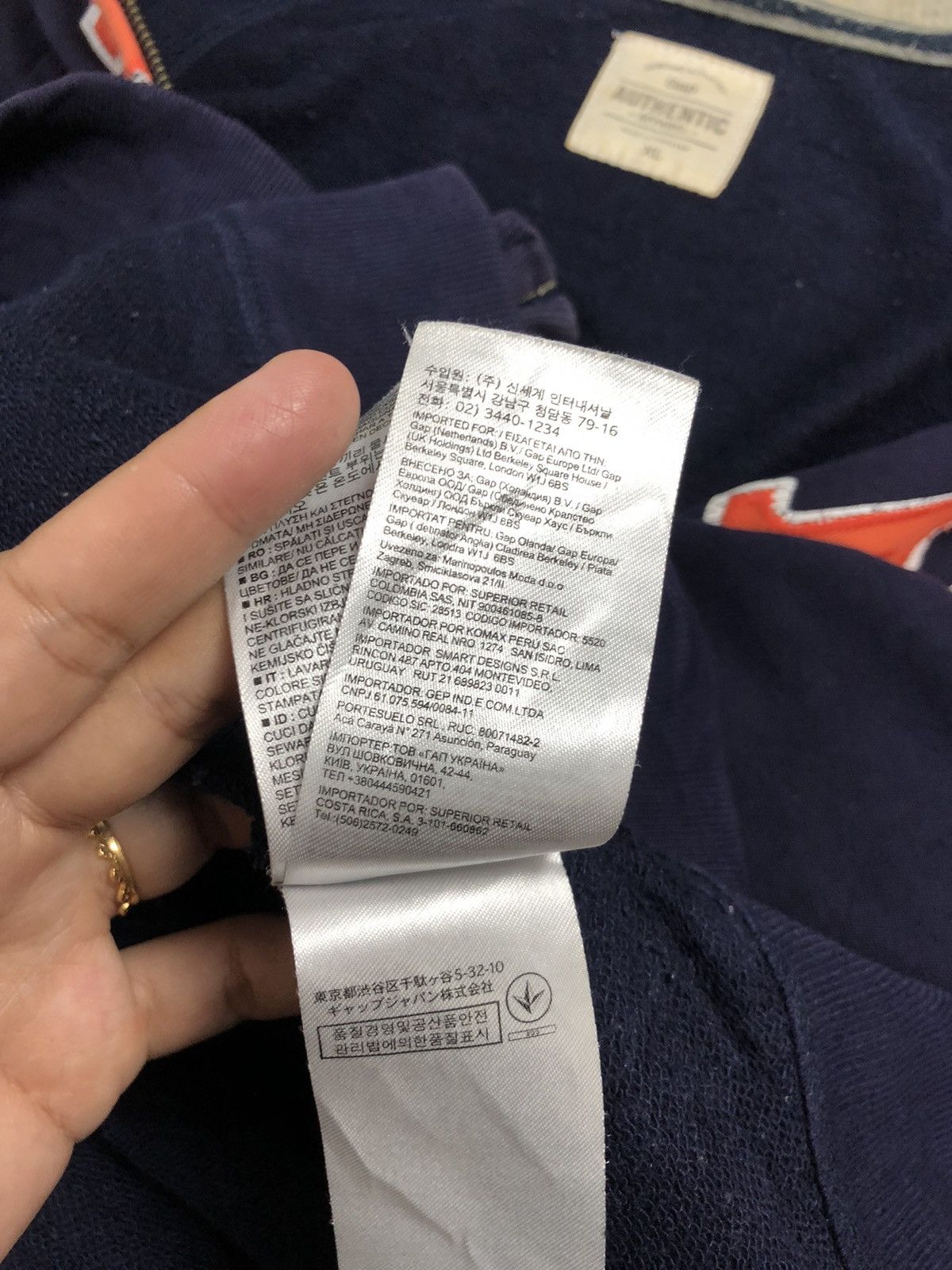 Gap × Vintage GAP Sweater Vintage Hoodies Size US XL / EU 56 / 4 - 13 Thumbnail