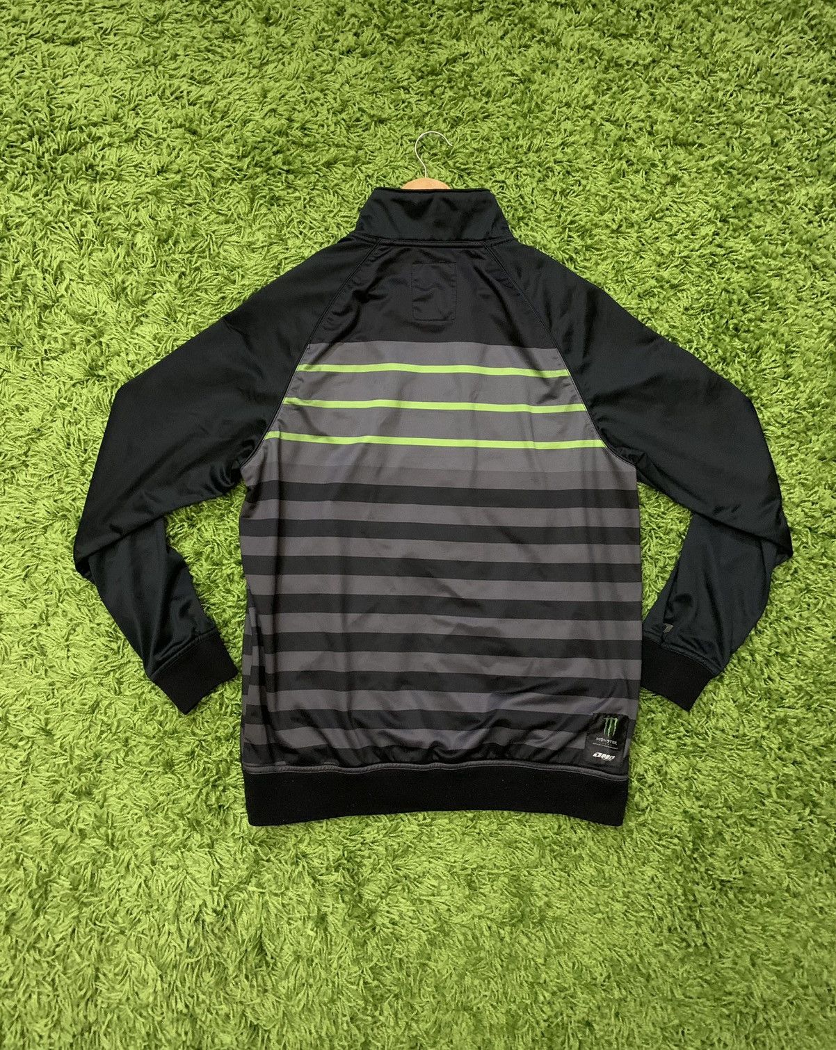 Vintage Y2K Monster Energy Racing Zip Track Jacket Large Size US L / EU 52-54 / 3 - 4 Thumbnail