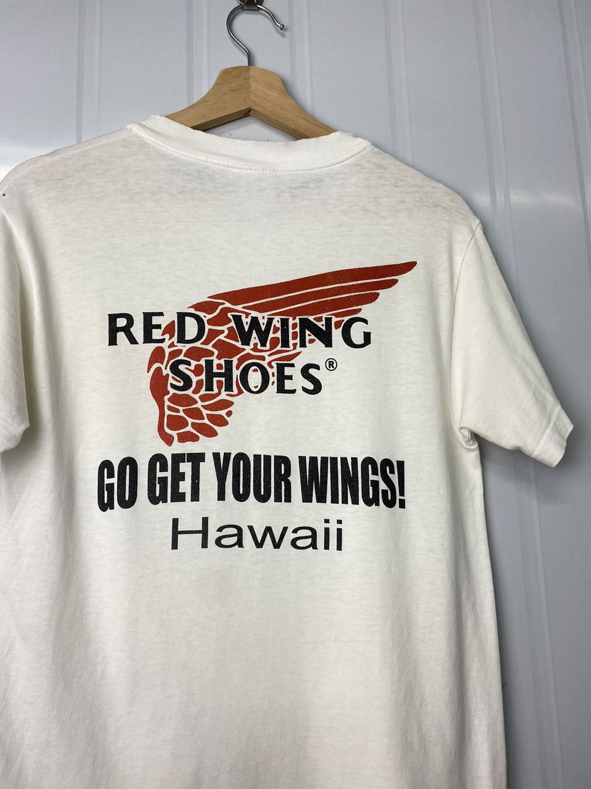 RARE! Vintage 90s Red Wing Shoes Hawaii Edition Hanes