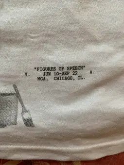 Virgil Abloh Virgil Abloh x MCA Figures of Speech Collab Size US L / EU 52-54 / 3 - 3 Thumbnail