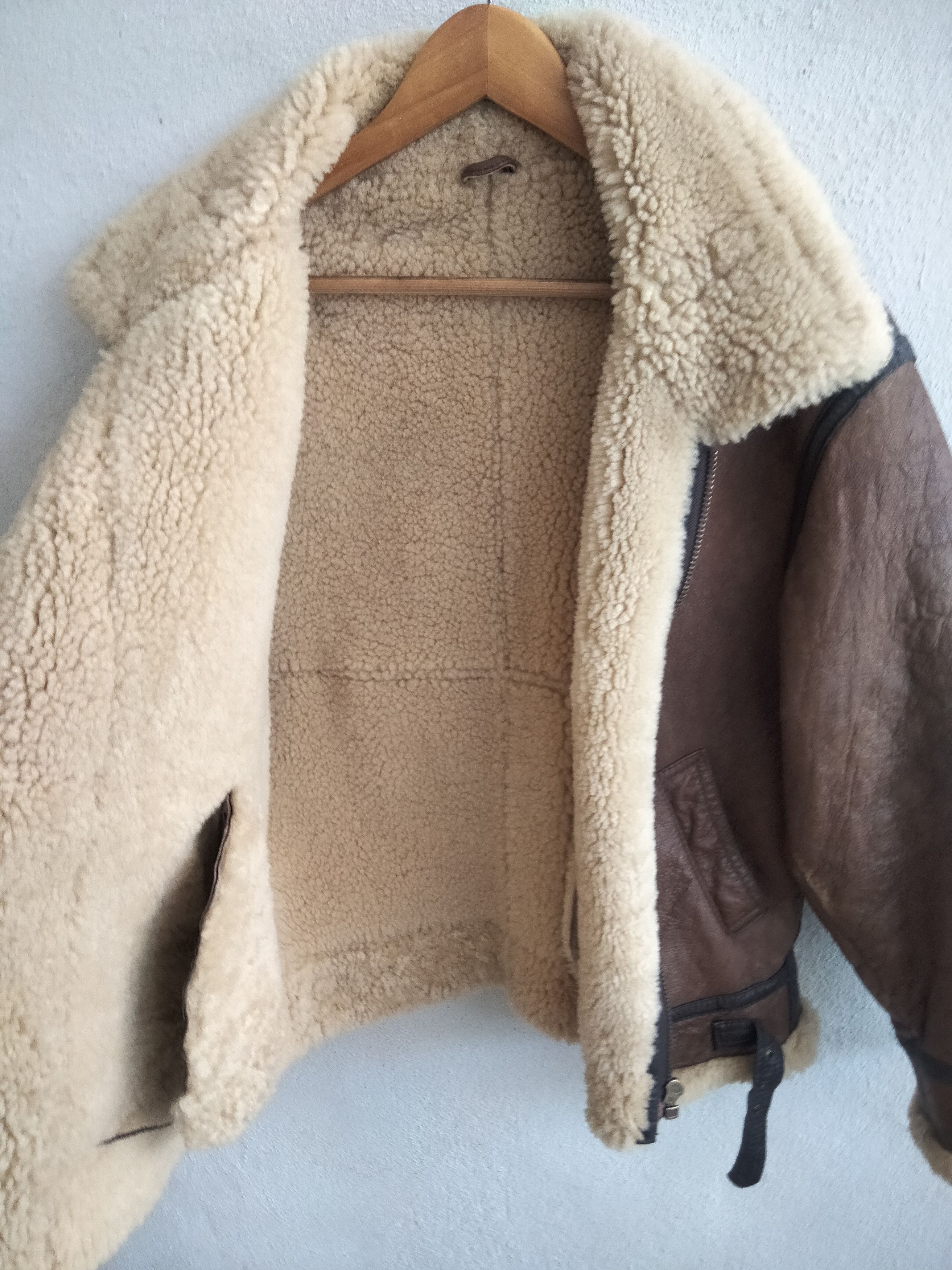 Vintage Vintage 80's B-3 Sheepskin Shearling Jacket Size US M / EU 48-50 / 2 - 6 Thumbnail