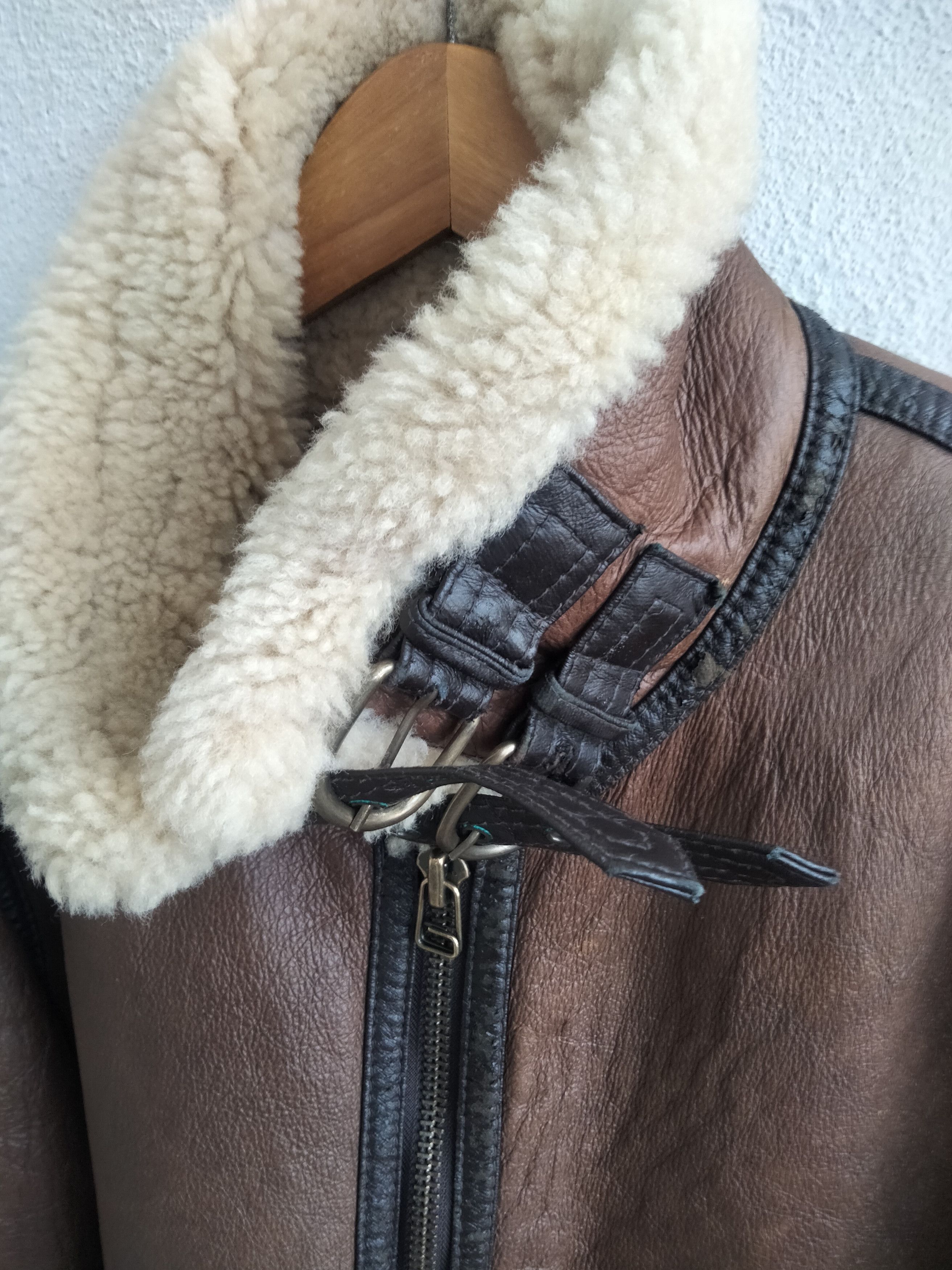 Vintage Vintage 80's B-3 Sheepskin Shearling Jacket Size US M / EU 48-50 / 2 - 7 Thumbnail