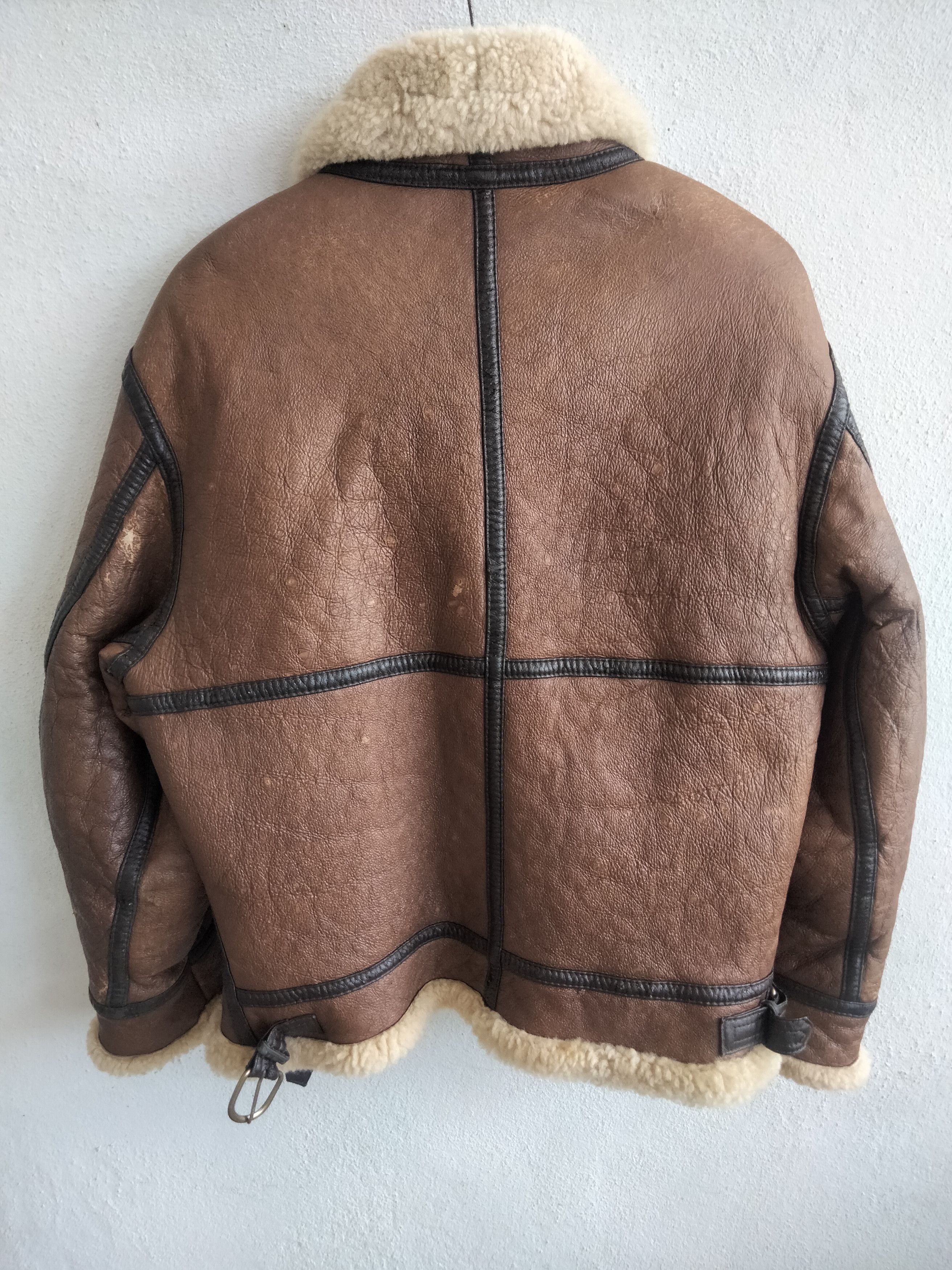 Vintage Vintage 80's B-3 Sheepskin Shearling Jacket Size US M / EU 48-50 / 2 - 5 Thumbnail