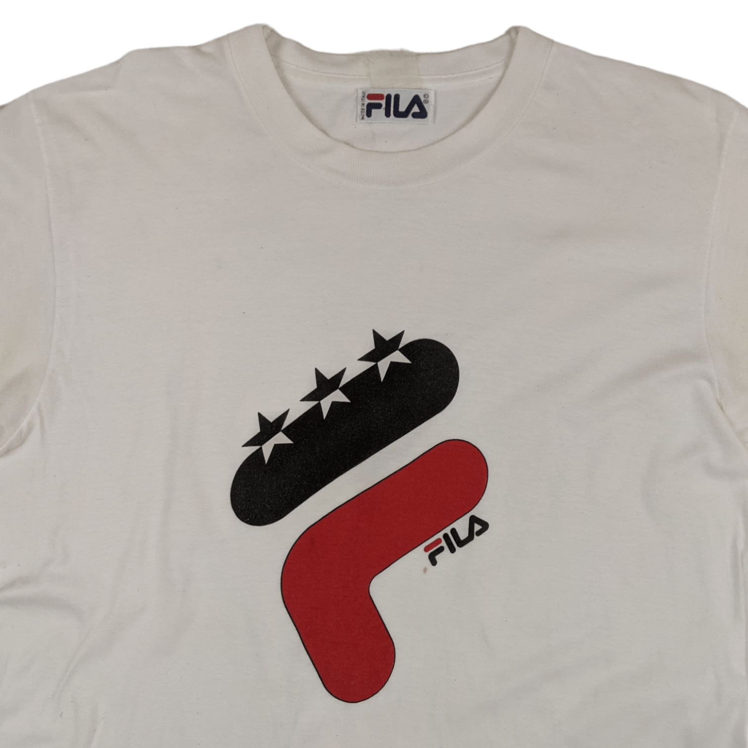 Fila Vintage 90's FILA Big Logo T-Shirt Single Stitches Size US M / EU 48-50 / 2 - 4 Thumbnail