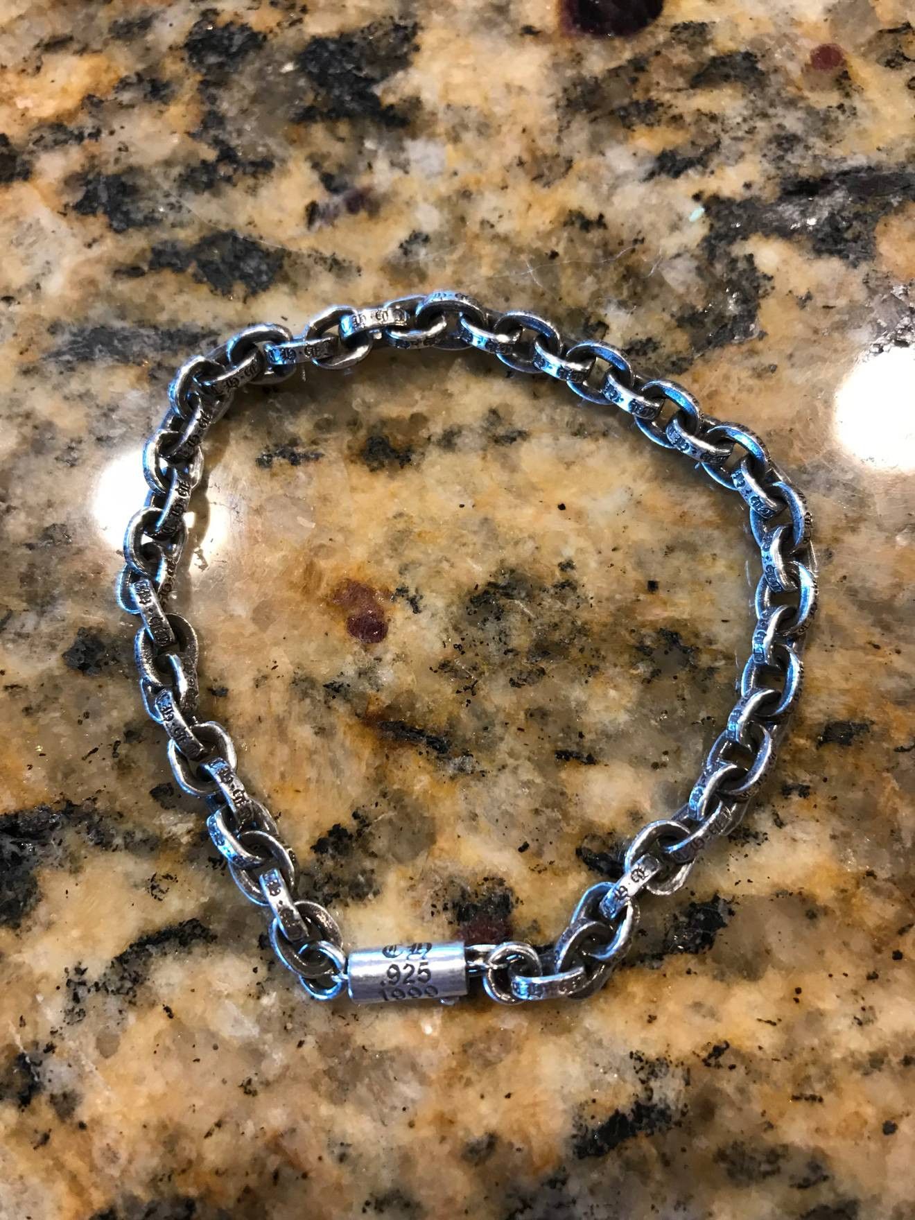 Chrome Hearts CHROME HEARTS 1999 PAPER CHAIN BRACELET | Grailed 