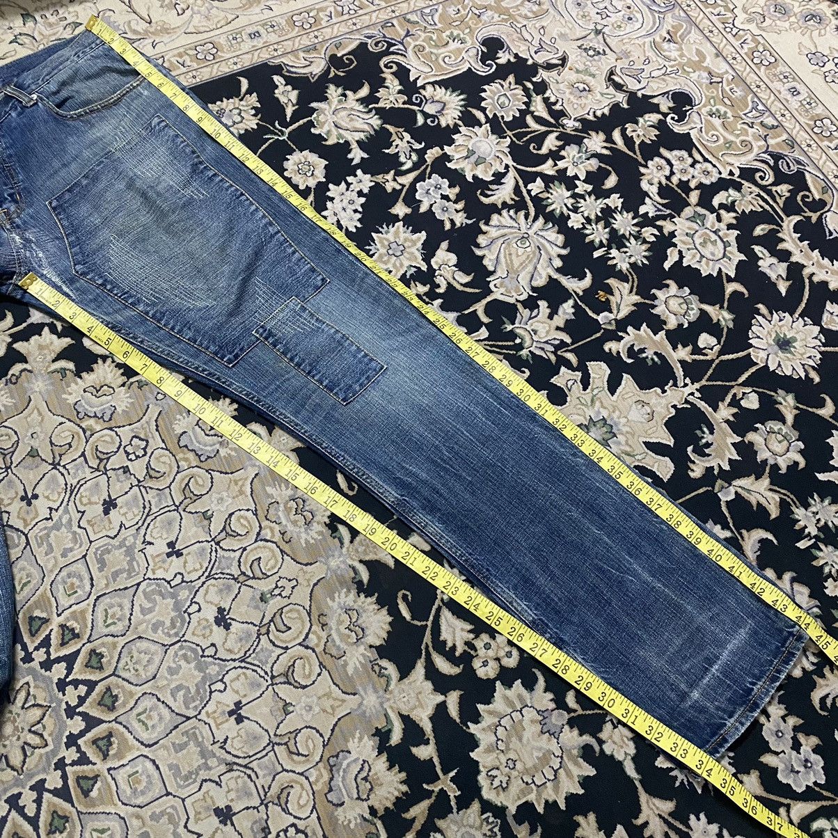 Swagger SWAGGER Distressed Denim Patchwork Jeans Size US 34 / EU 50 - 20 Thumbnail