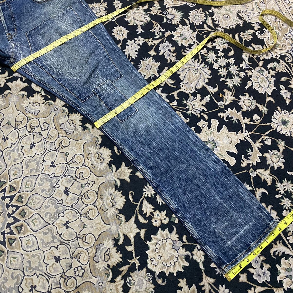 Swagger SWAGGER Distressed Denim Patchwork Jeans Size US 34 / EU 50 - 21 Thumbnail