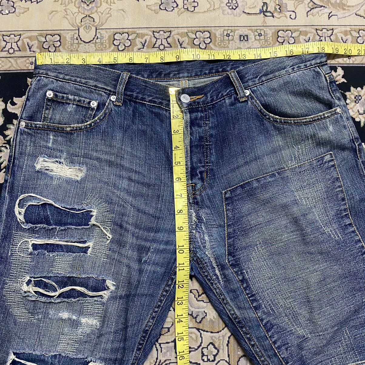 Swagger SWAGGER Distressed Denim Patchwork Jeans Size US 34 / EU 50 - 19 Thumbnail