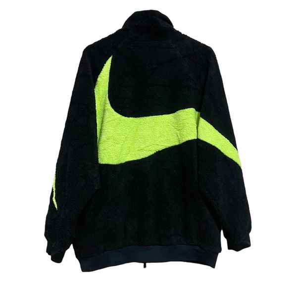 Nike Nike Big Swoosh BOA Fleece Jacket Reversible Oversized | Grailed
