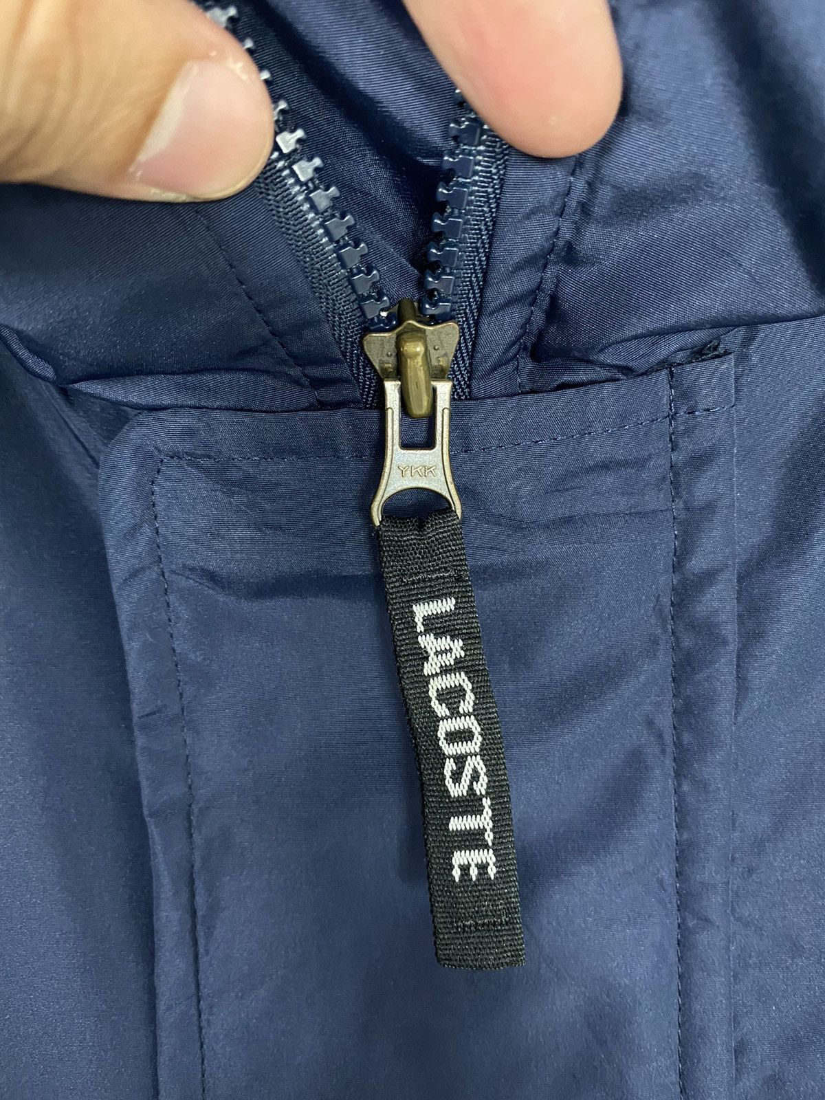 Lacoste Rare‼️ Lacoste Navy Blue Jacket Small Logo Size US L / EU 52-54 / 3 - 3 Thumbnail