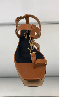 o1so1aw Cassandra Flat Sandals In Tan
