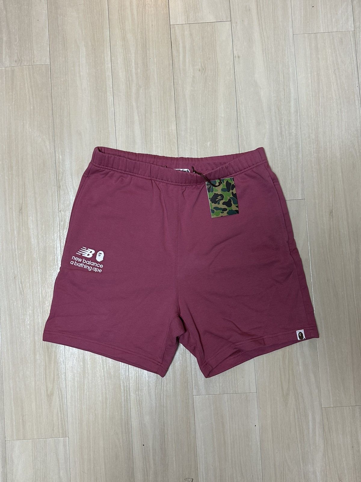 Relaxed fit short purple L