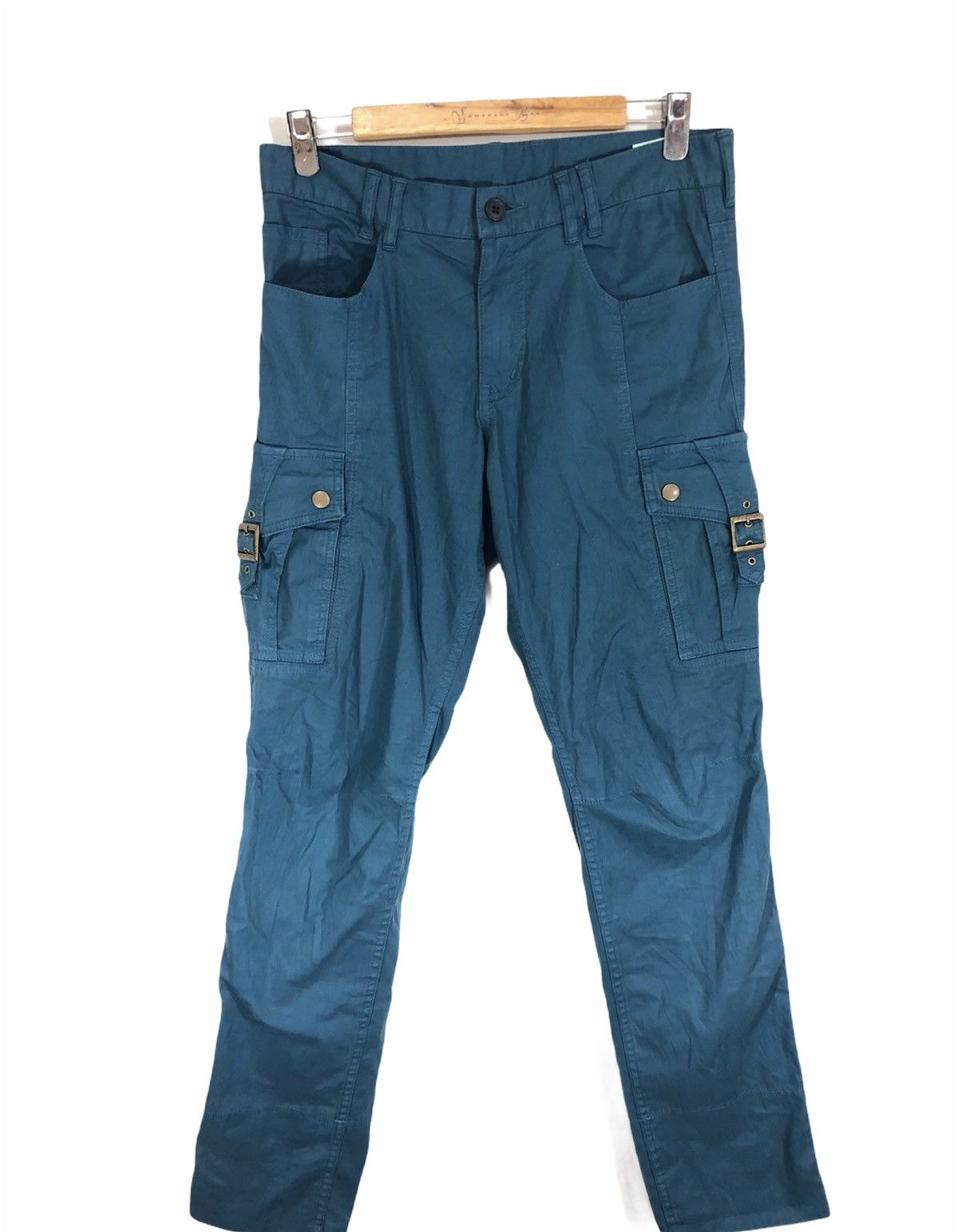 Japanese Brand Michel Klein Bondage Cargo Pants Size US 31 - 1 Thumbnail