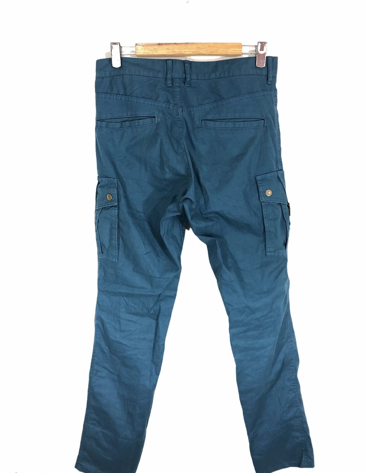 Japanese Brand Michel Klein Bondage Cargo Pants Size US 31 - 2 Thumbnail