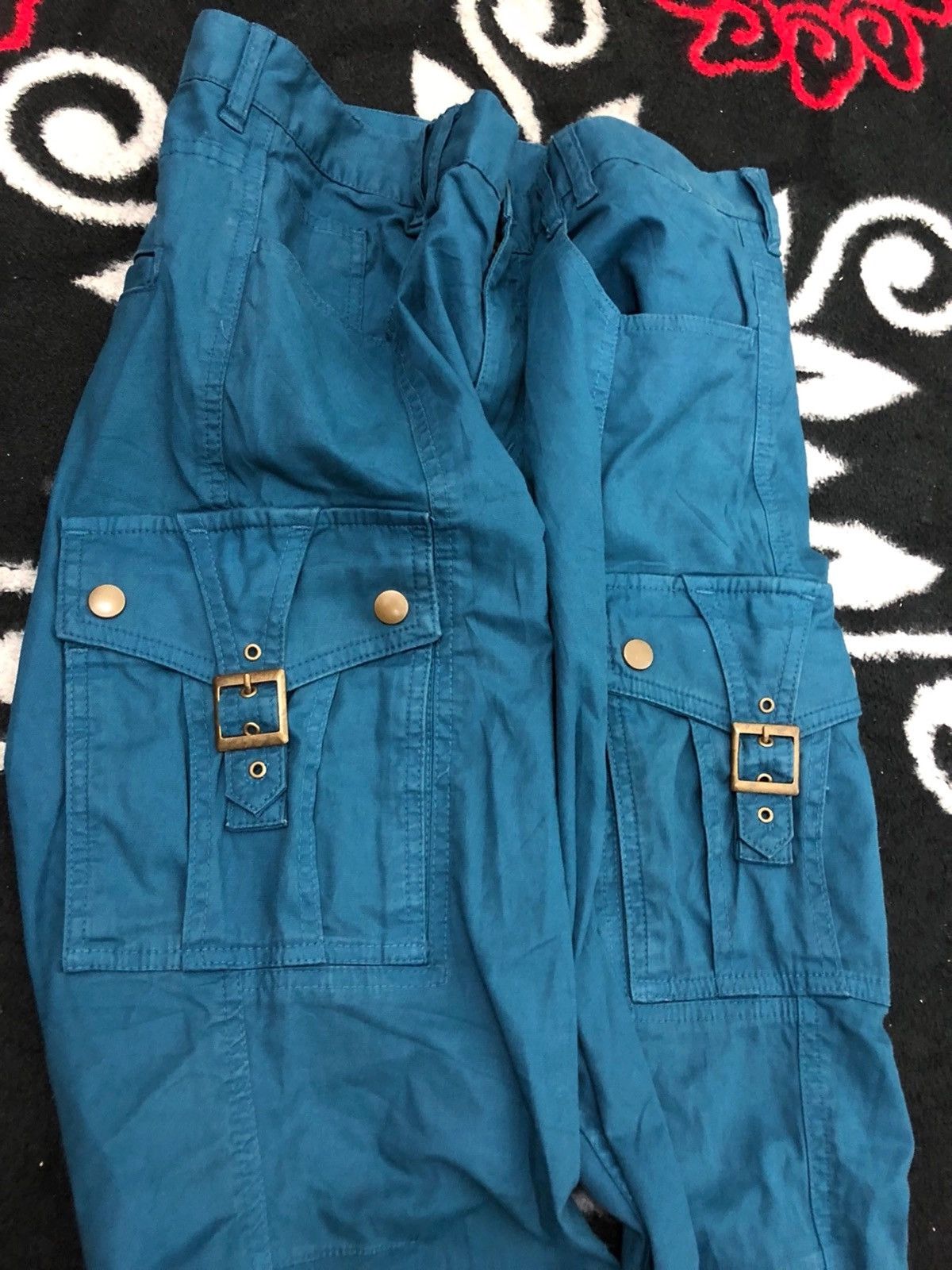 Japanese Brand Michel Klein Bondage Cargo Pants Size US 31 - 8 Thumbnail