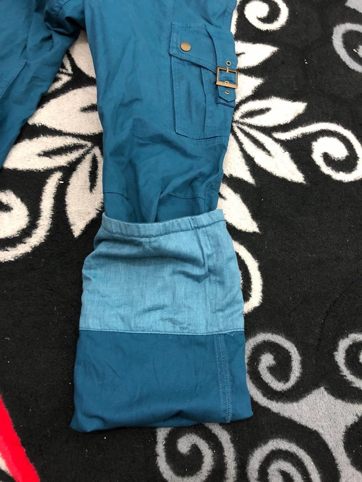Japanese Brand Michel Klein Bondage Cargo Pants Size US 31 - 5 Thumbnail
