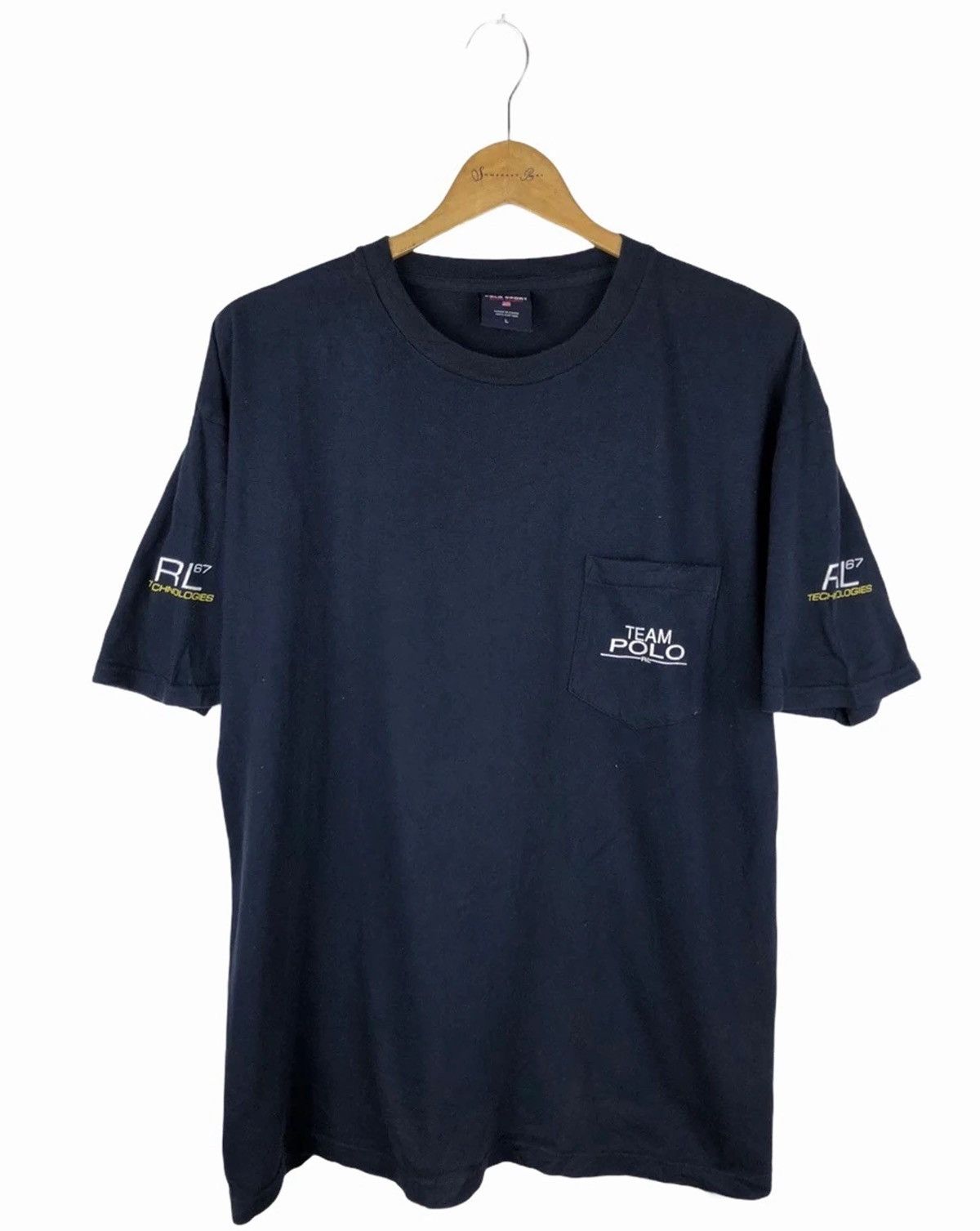 Polo Ralph Lauren × Ralph Lauren × Vintage Team Polo RL by Polo Sport Ralph Lauren T-Shirt Size US L / EU 52-54 / 3 - 2 Thumbnail