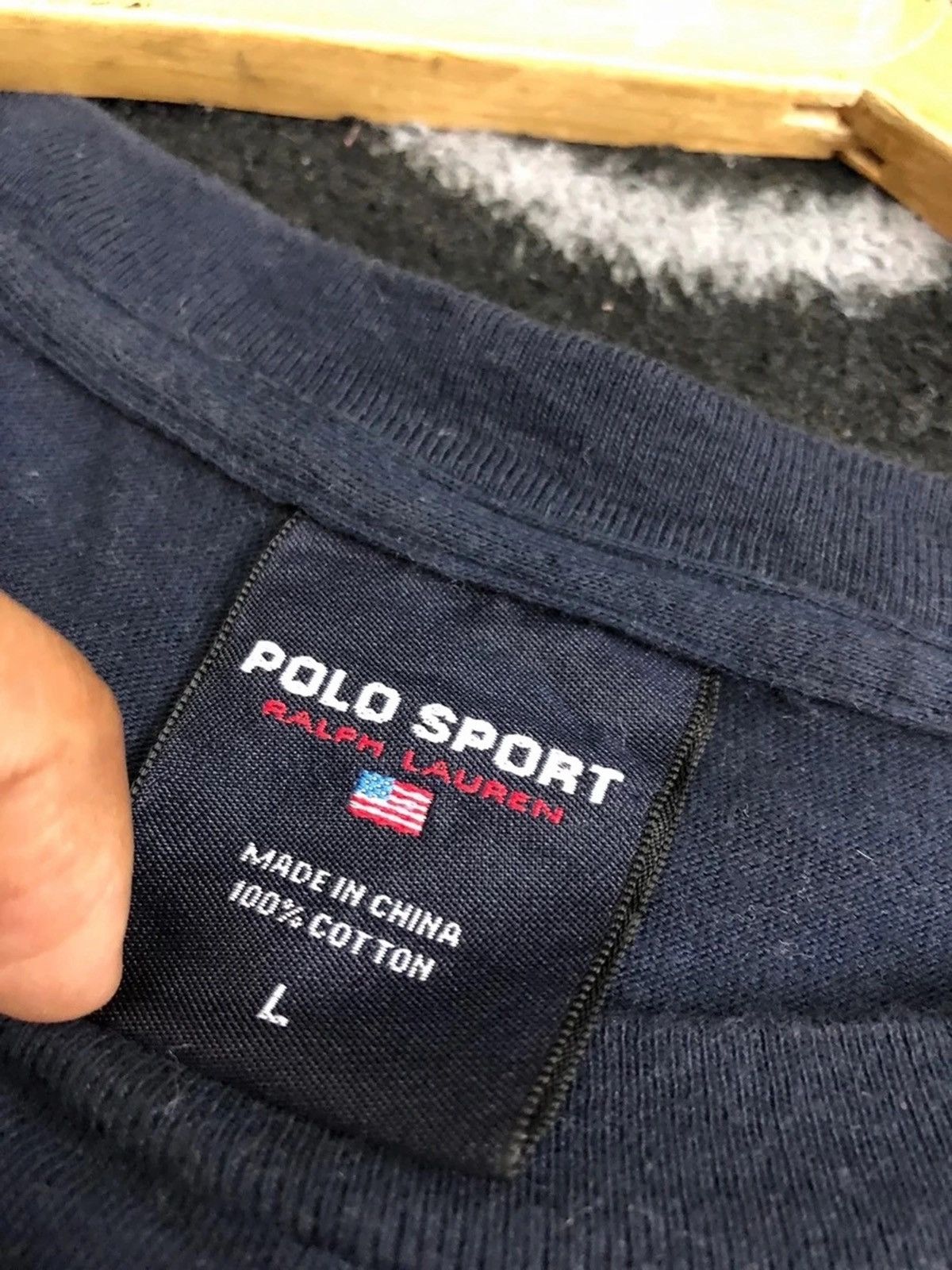 Polo Ralph Lauren × Ralph Lauren × Vintage Team Polo RL by Polo Sport Ralph Lauren T-Shirt Size US L / EU 52-54 / 3 - 5 Thumbnail