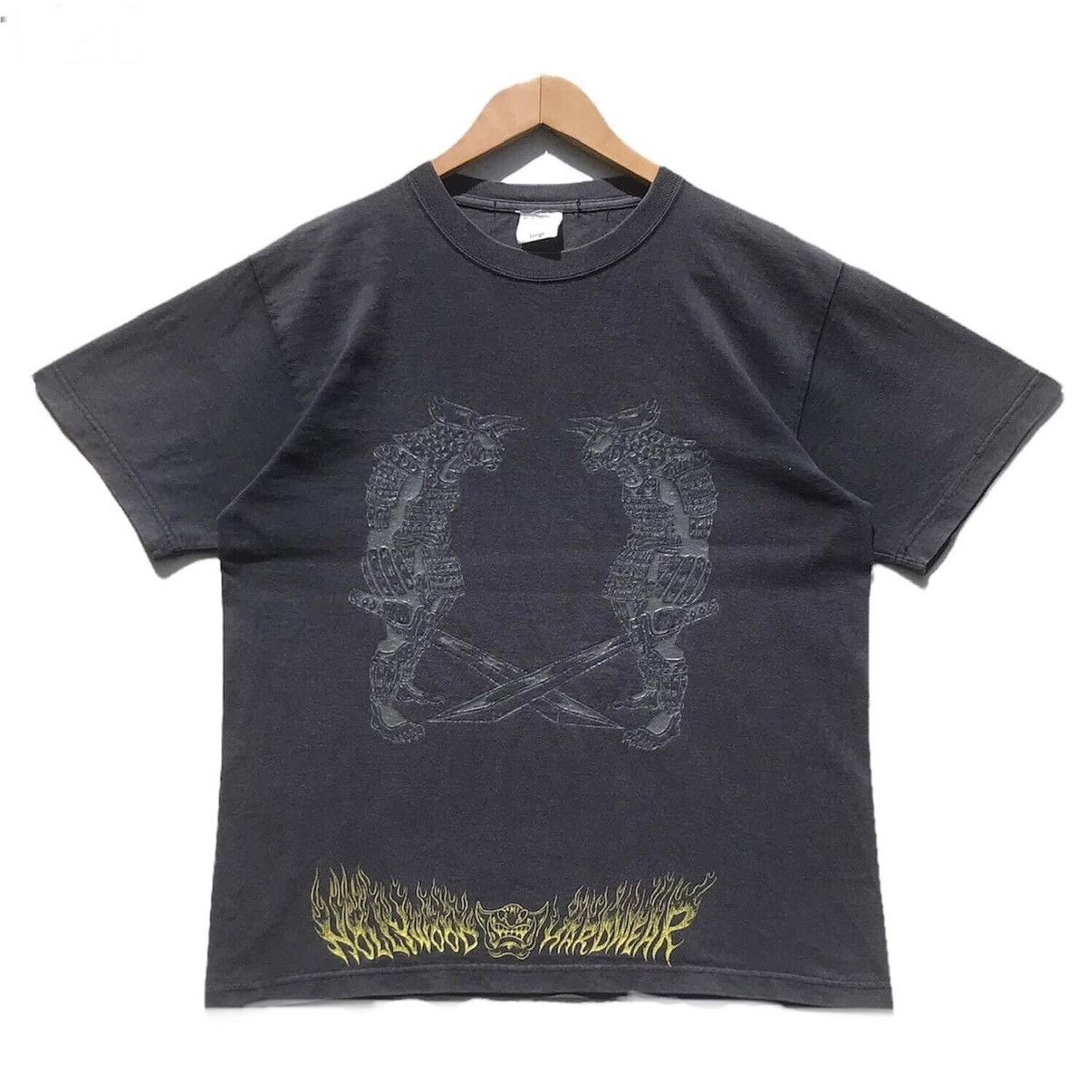image of Hollywod x Vintage Hollywood Hardwear in Faded Black, Men's (Size Large)