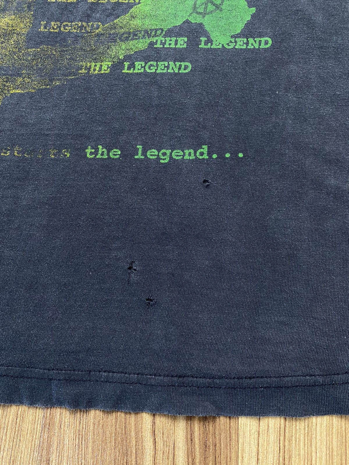 Bob Marley Vintage Bob Marley The Legend Rastaman T Shirt 2pac Eminem Size US L / EU 52-54 / 3 - 9 Thumbnail