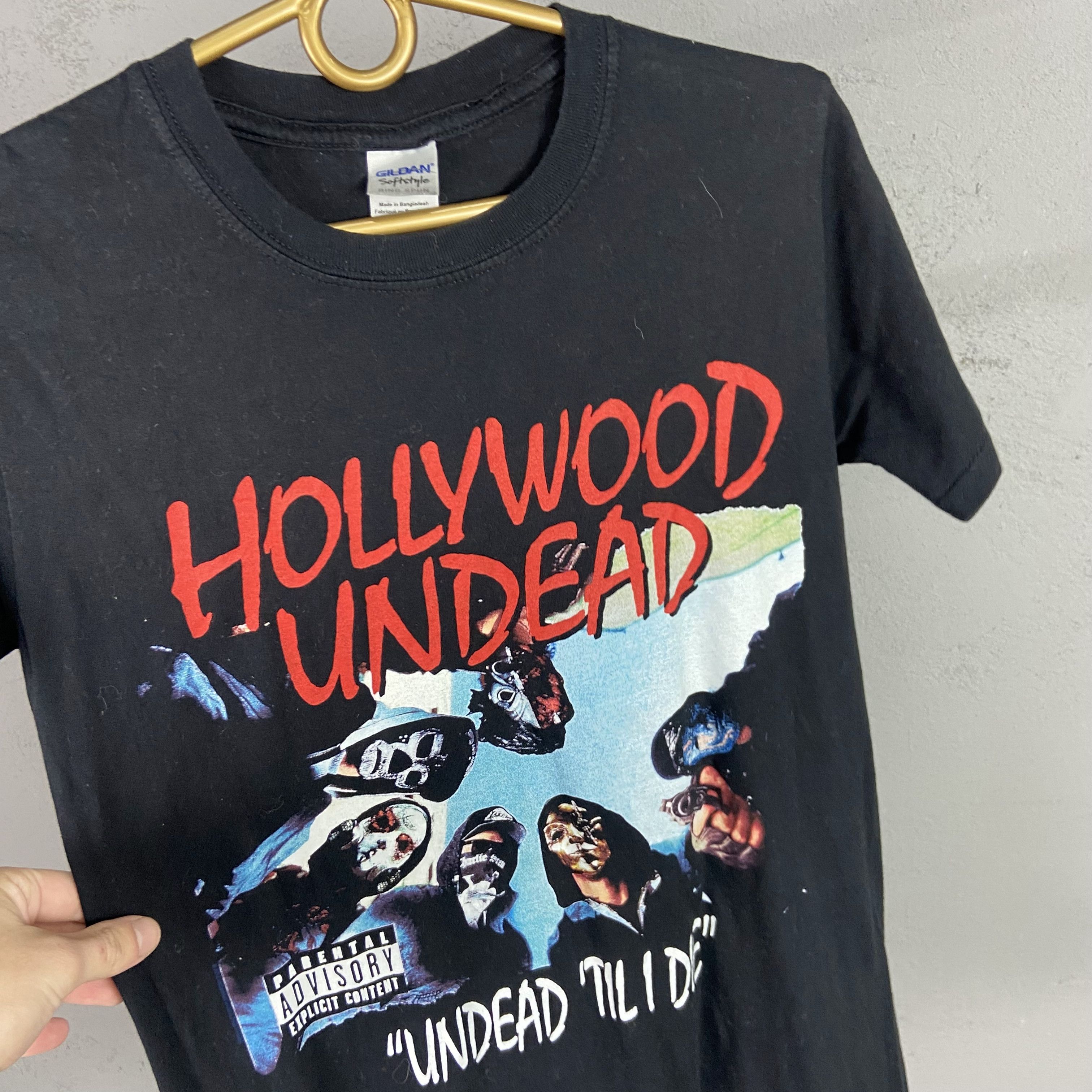 Rap Tees RARE HOLLYWOOD UNDEAD BOXY TEE - № 651 Size US S / EU 44-46 / 1 - 2 Thumbnail