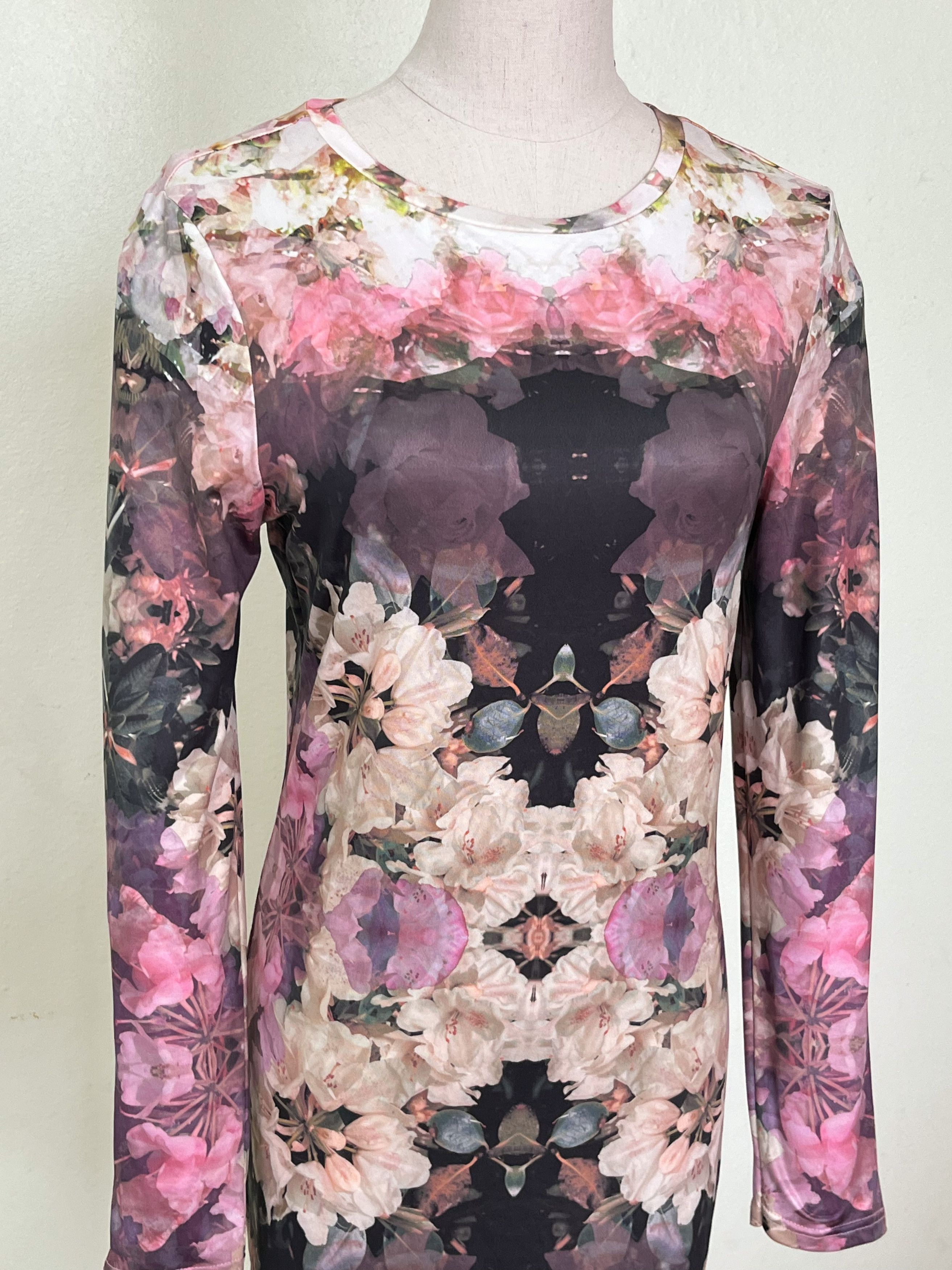 topshop floral bodycon dress Mens Cotton Textured Shirt main image 1