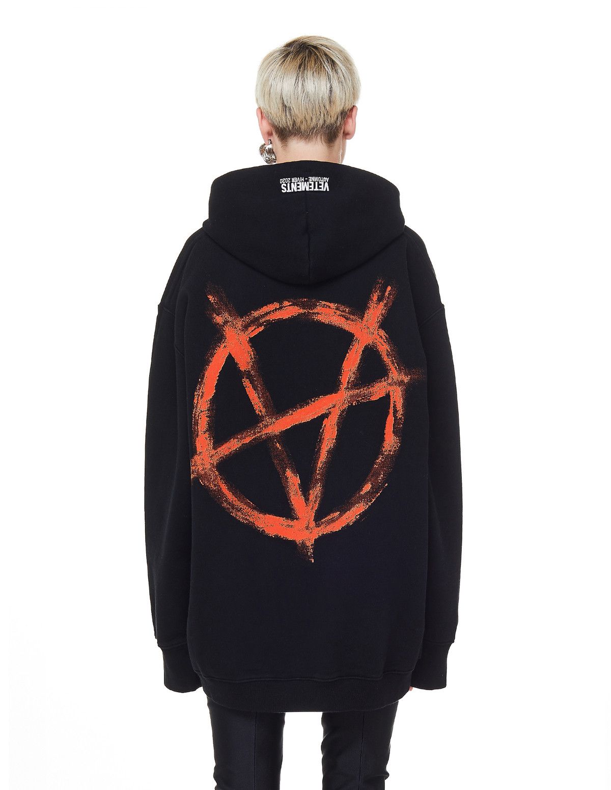 Vetements *RARE* Vetements Anarchy masked hoodie *OG* | Grailed